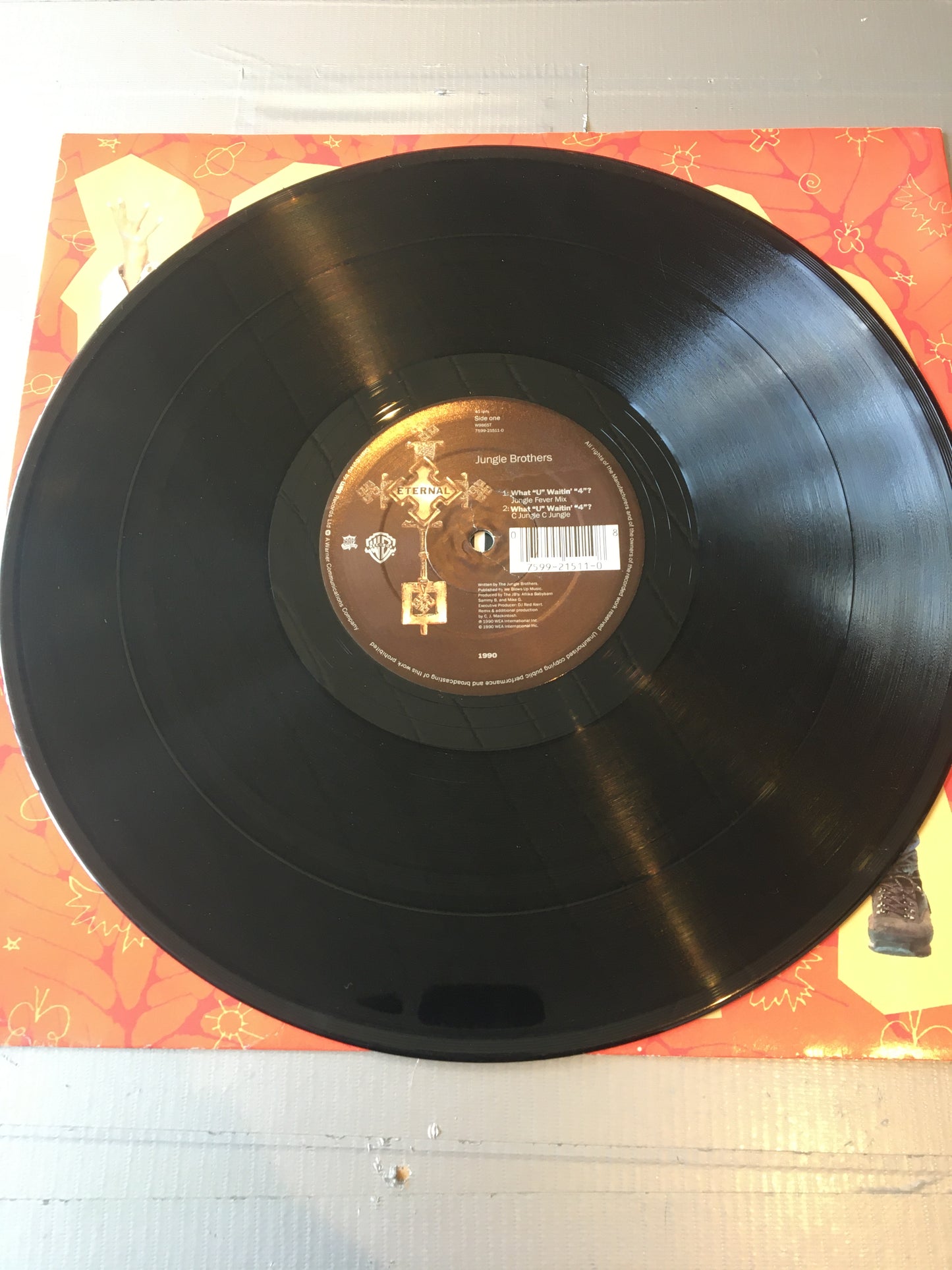 Jungle Brothers 12” What ‘U” Waitin…..