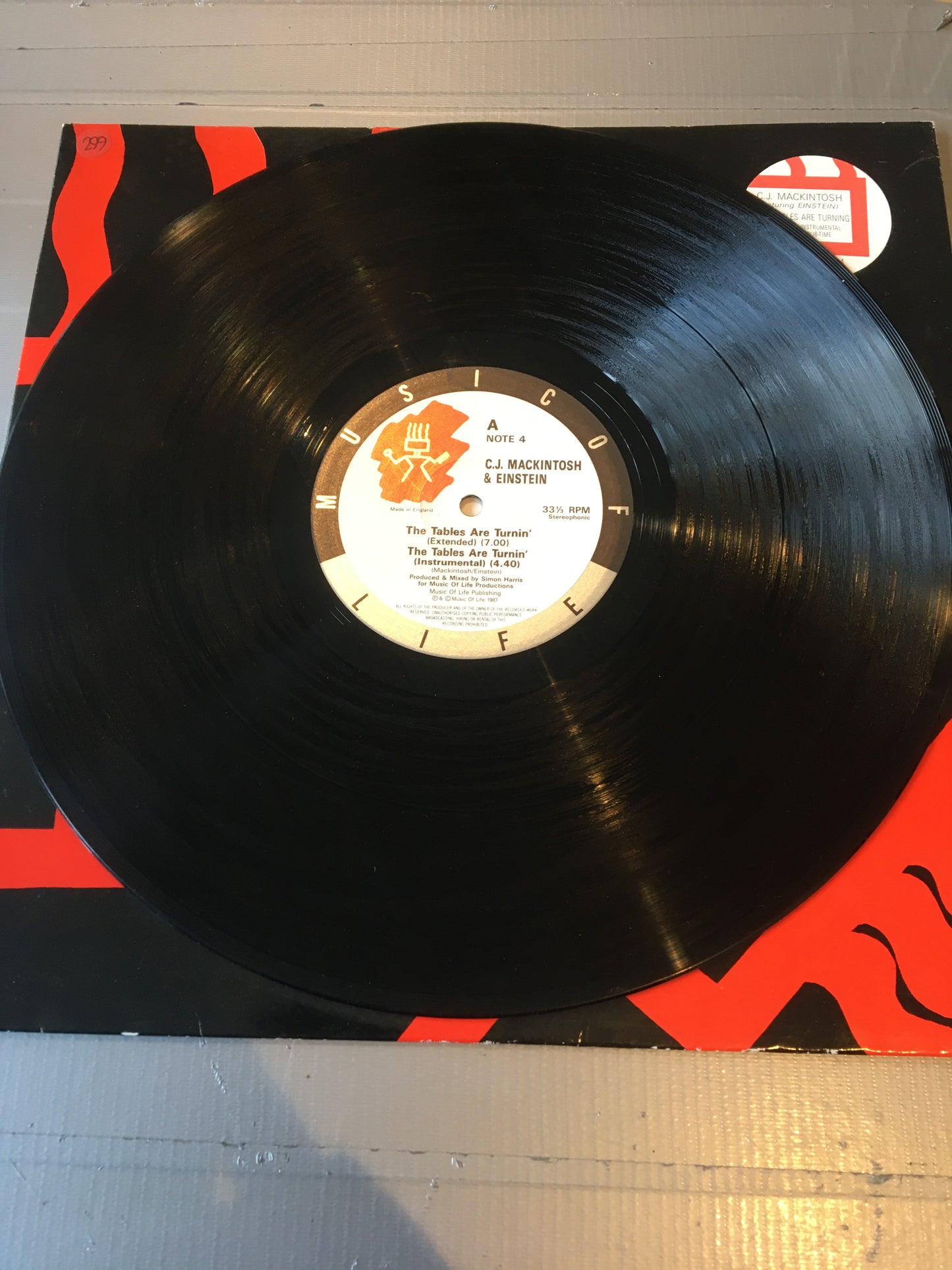C.J Mackintosh & Einstein 12” Tables Are Turnin
