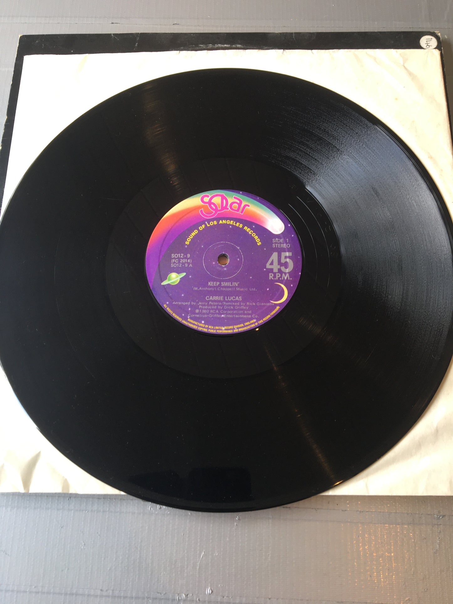 Carrie Lucas 12” KEEP SMILIN’