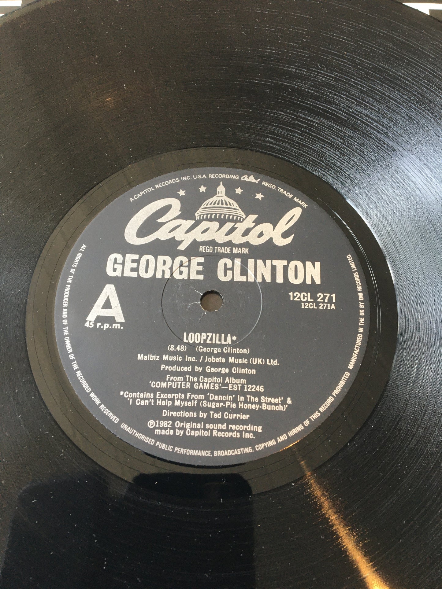 GEORGE CLINTON 12” LOOPZILLA