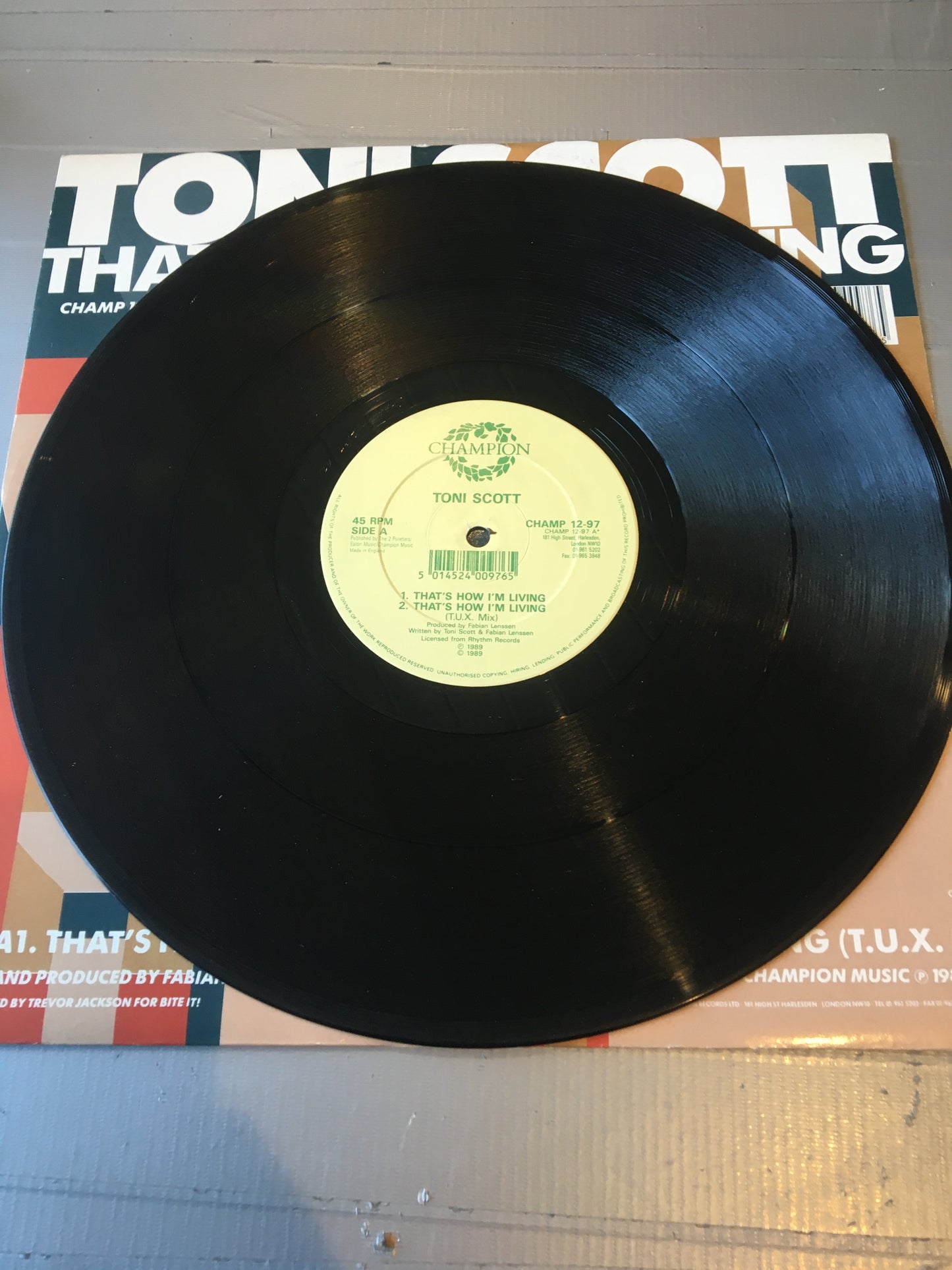 Toni Scott 12” That’s How I’m Living