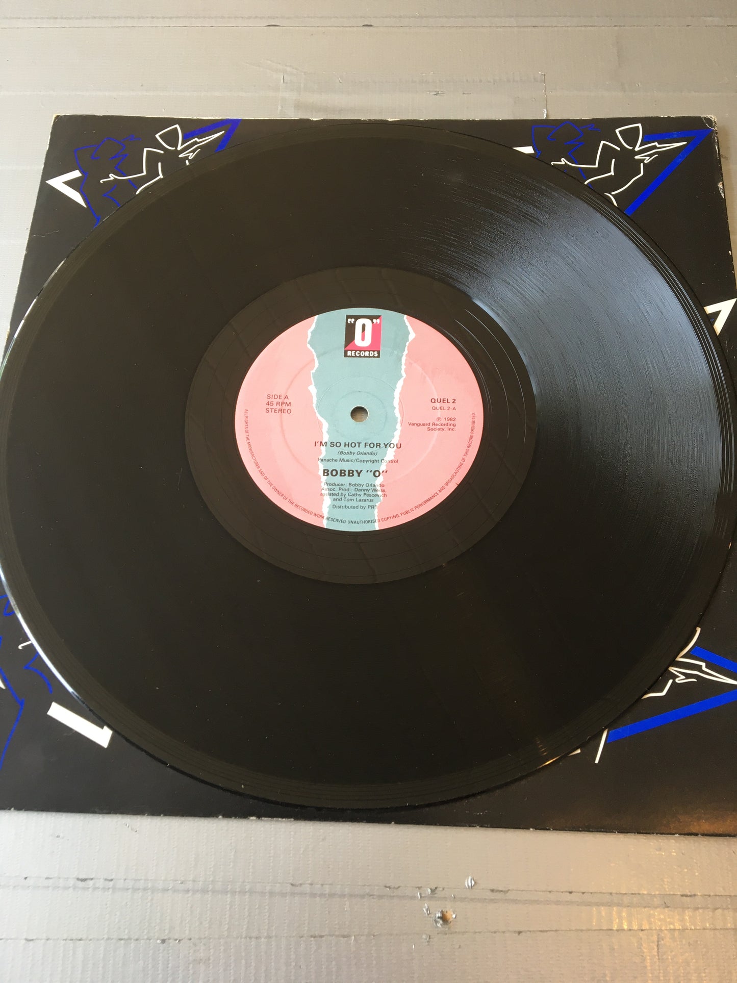 Bobby Orlando ( Bobby O ) 12” I’m So Hot For You