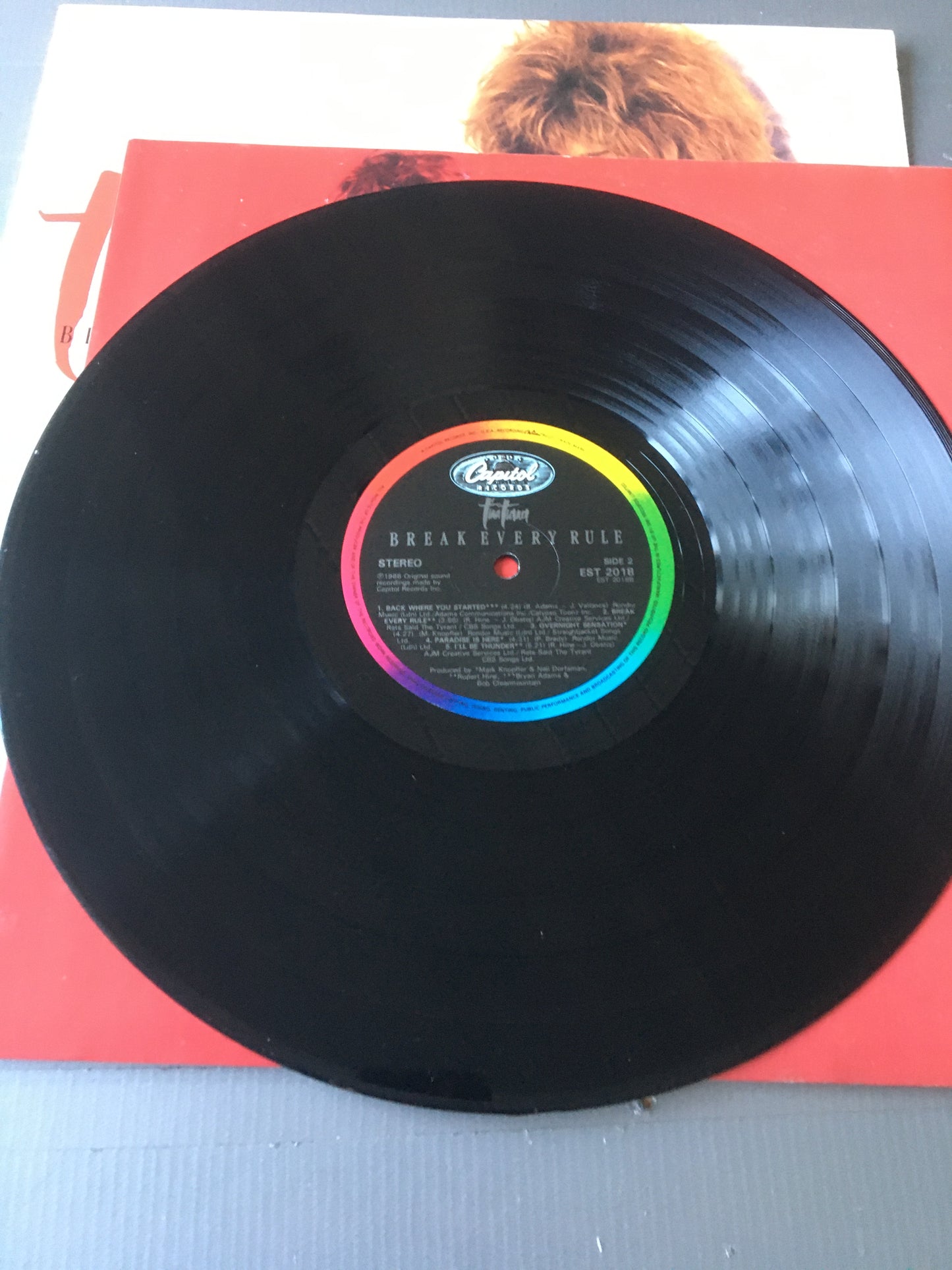 Tina Turner LP Break Every Rule