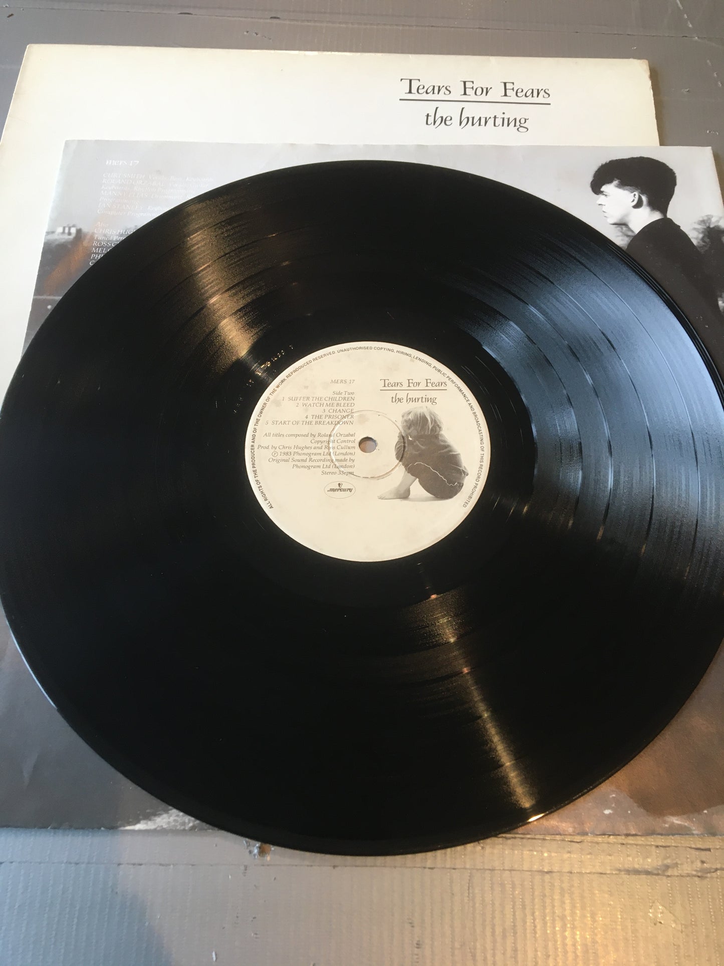 TEARS FOR FEARS LP THE HURTING