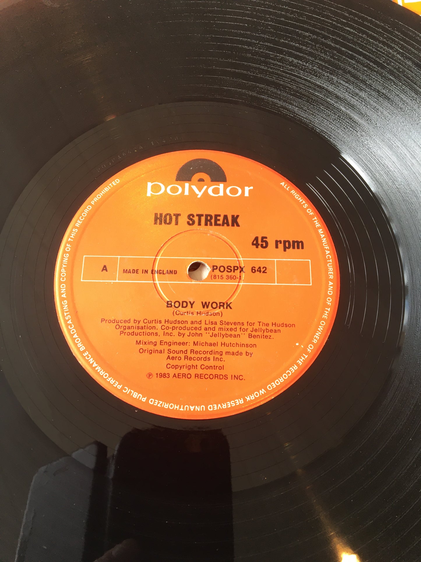 HOT STREAK 12” BODYWORK