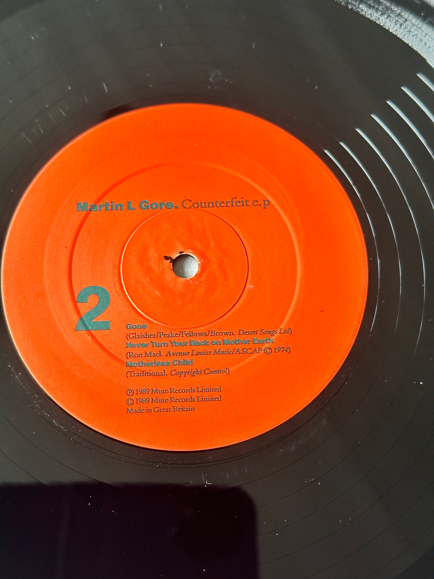 Martin L Gore ‘ Counterfeit E.P.