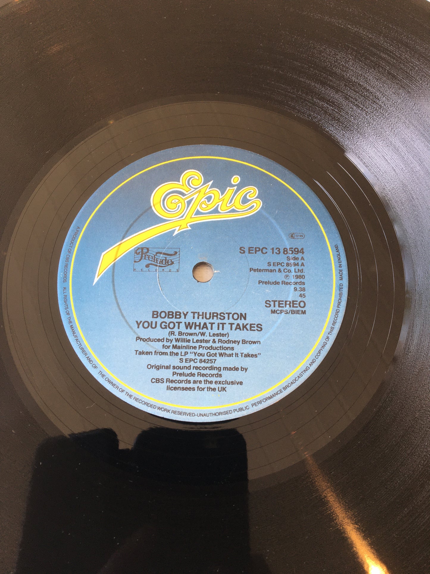 Bobby Thurston 12” You Got What It Takes