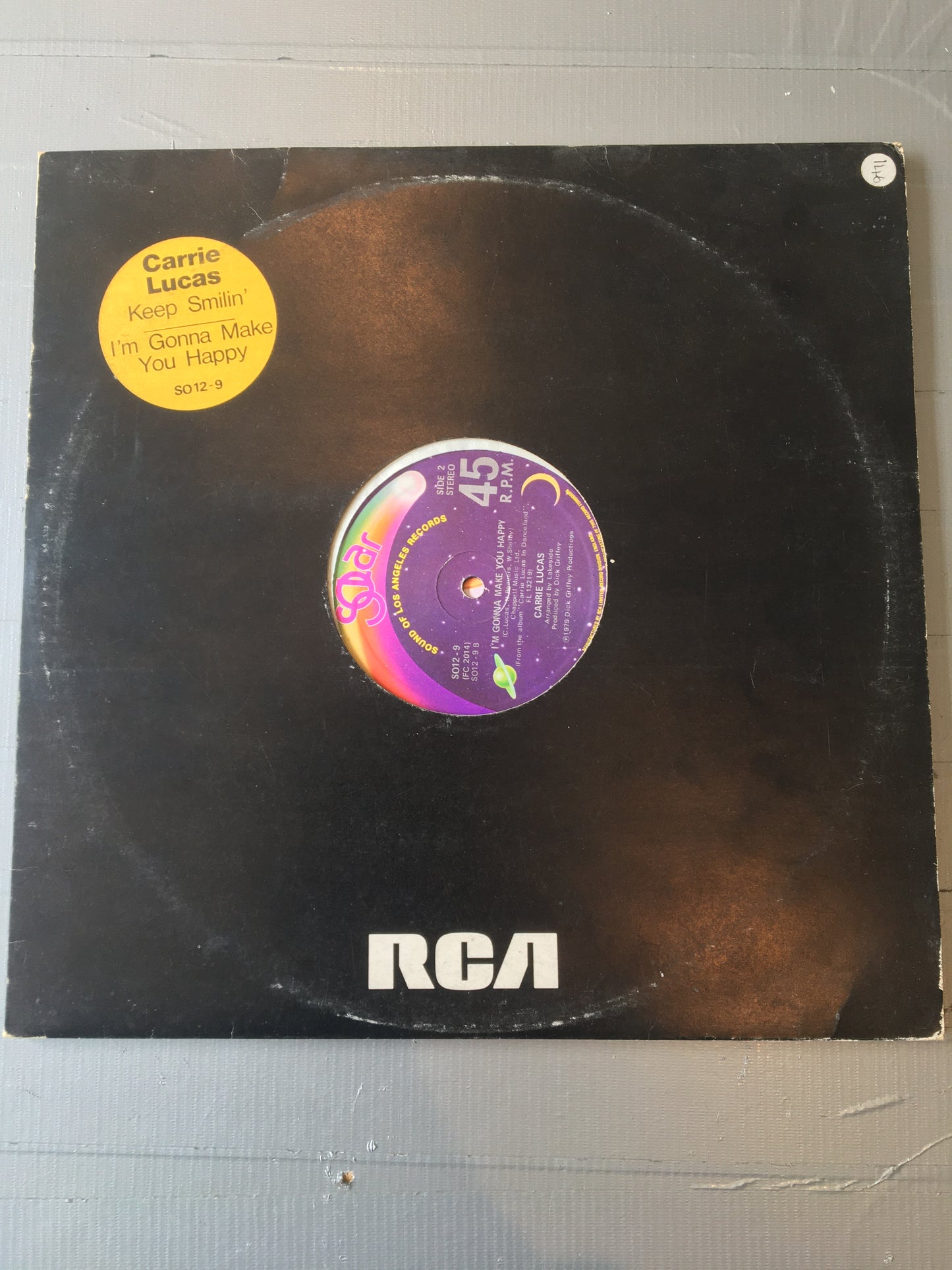 Carrie Lucas 12” KEEP SMILIN’
