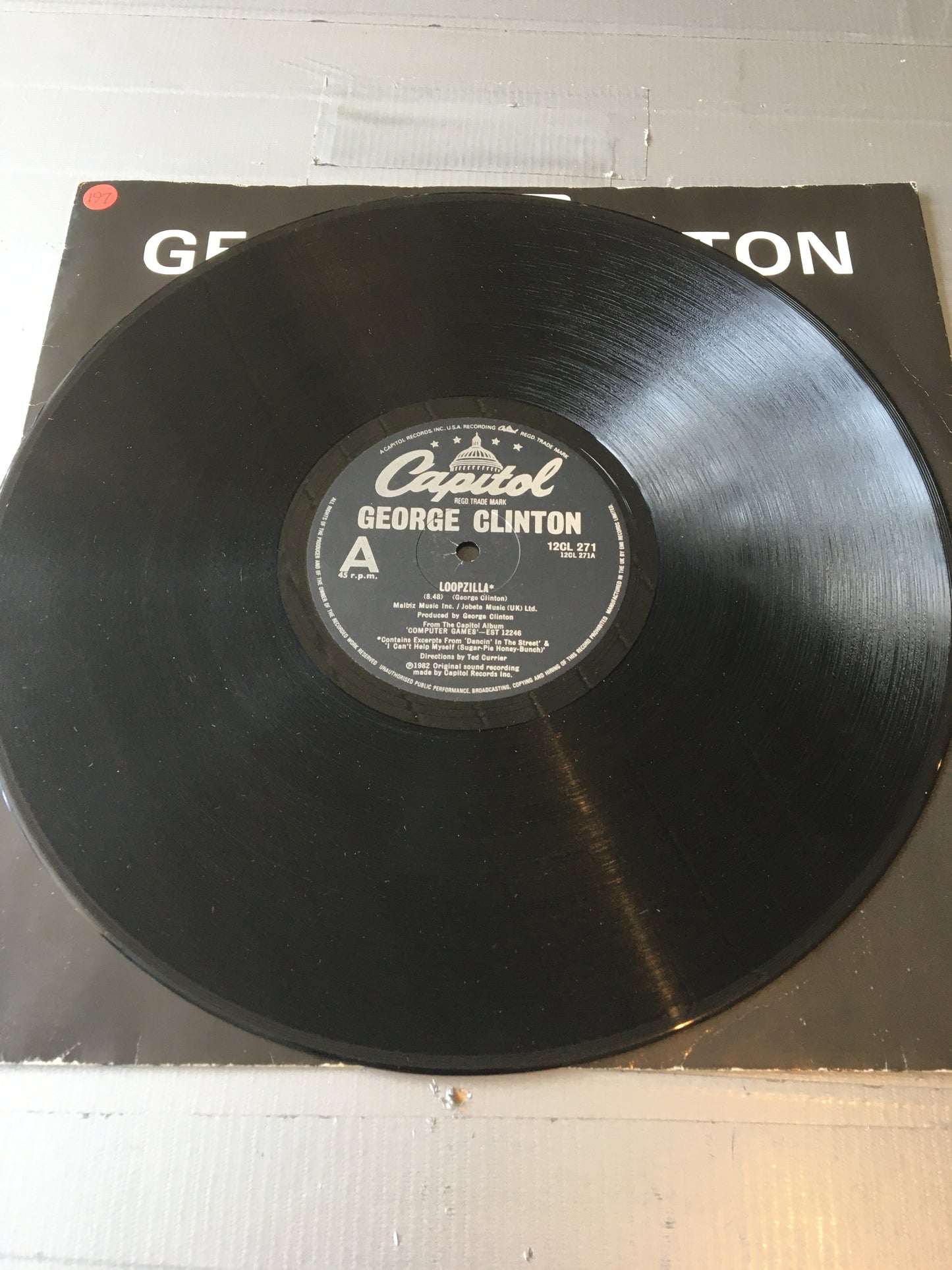 GEORGE CLINTON 12” LOOPZILLA