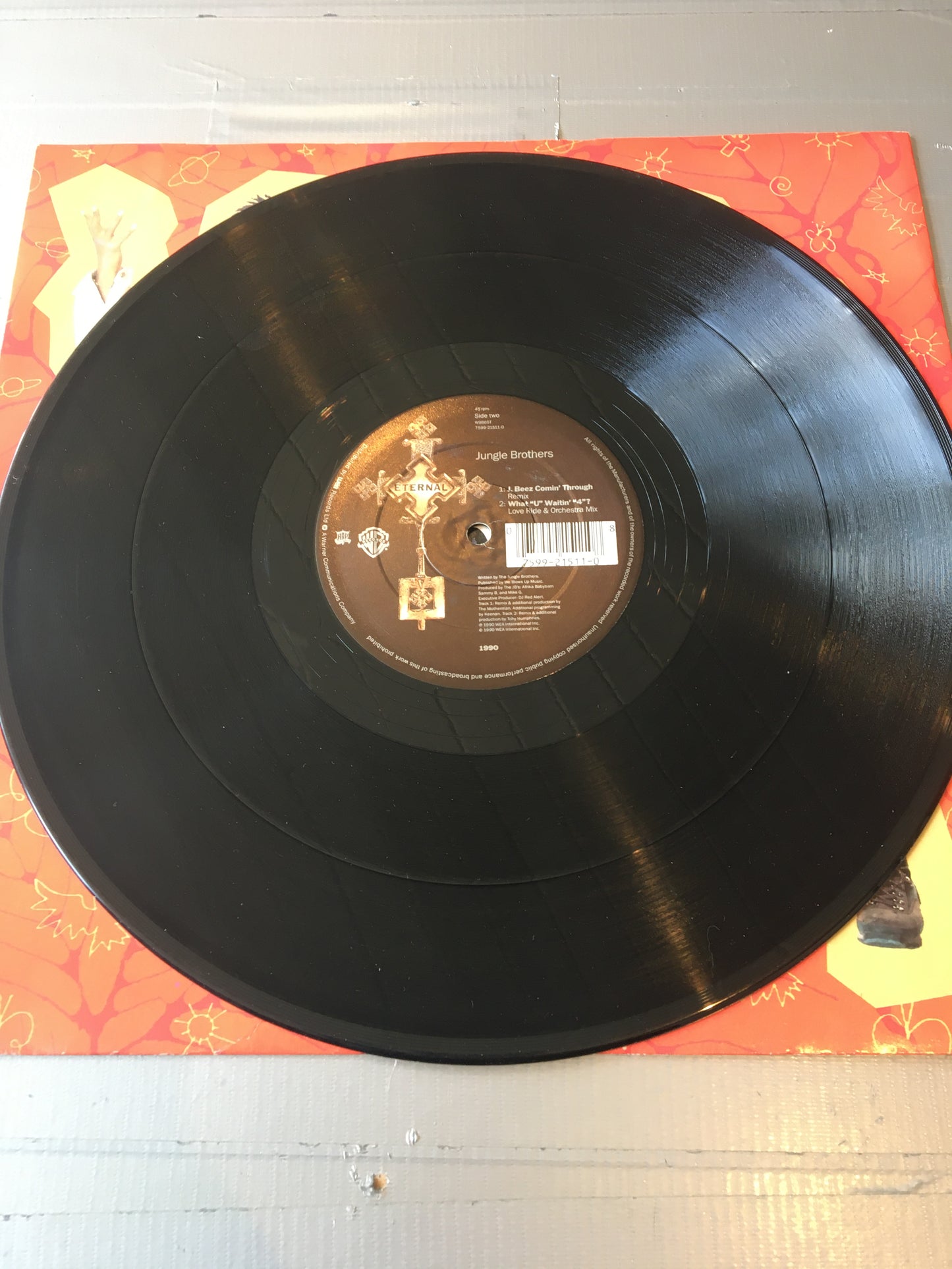 Jungle Brothers 12” What ‘U” Waitin…..