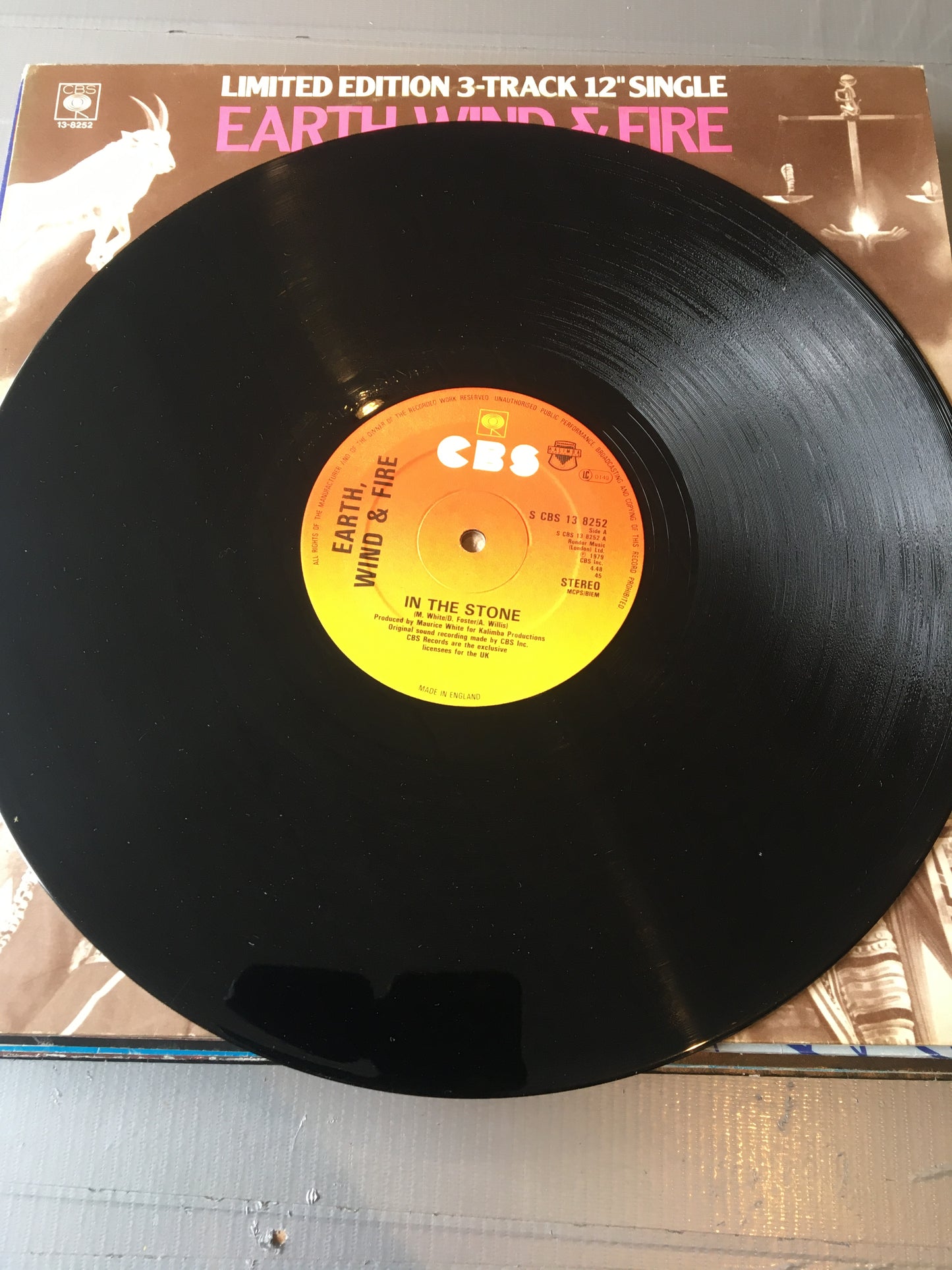 EARTH WIND & FIRE 12” IN THE STONE