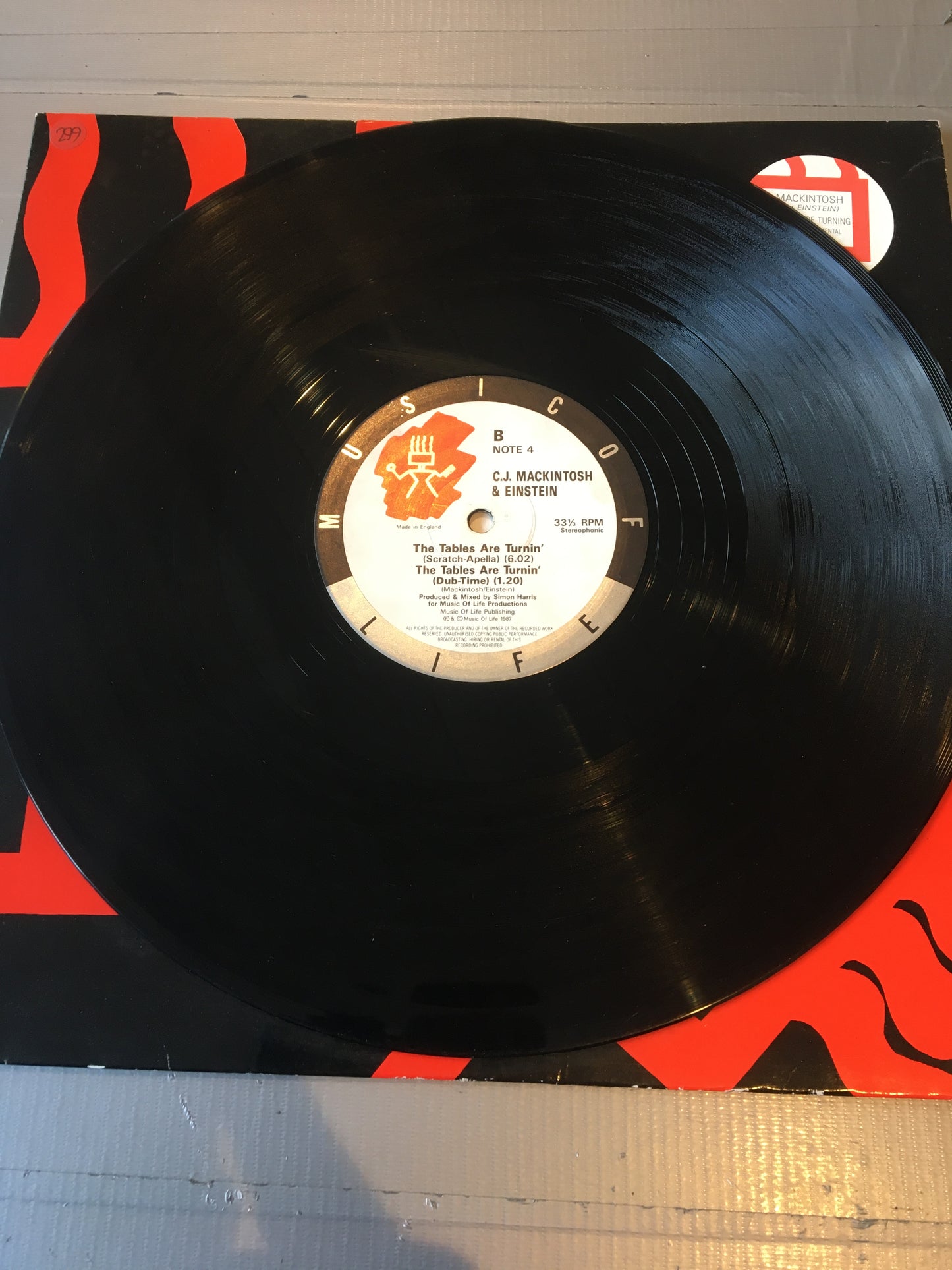 C.J Mackintosh & Einstein 12” Tables Are Turnin