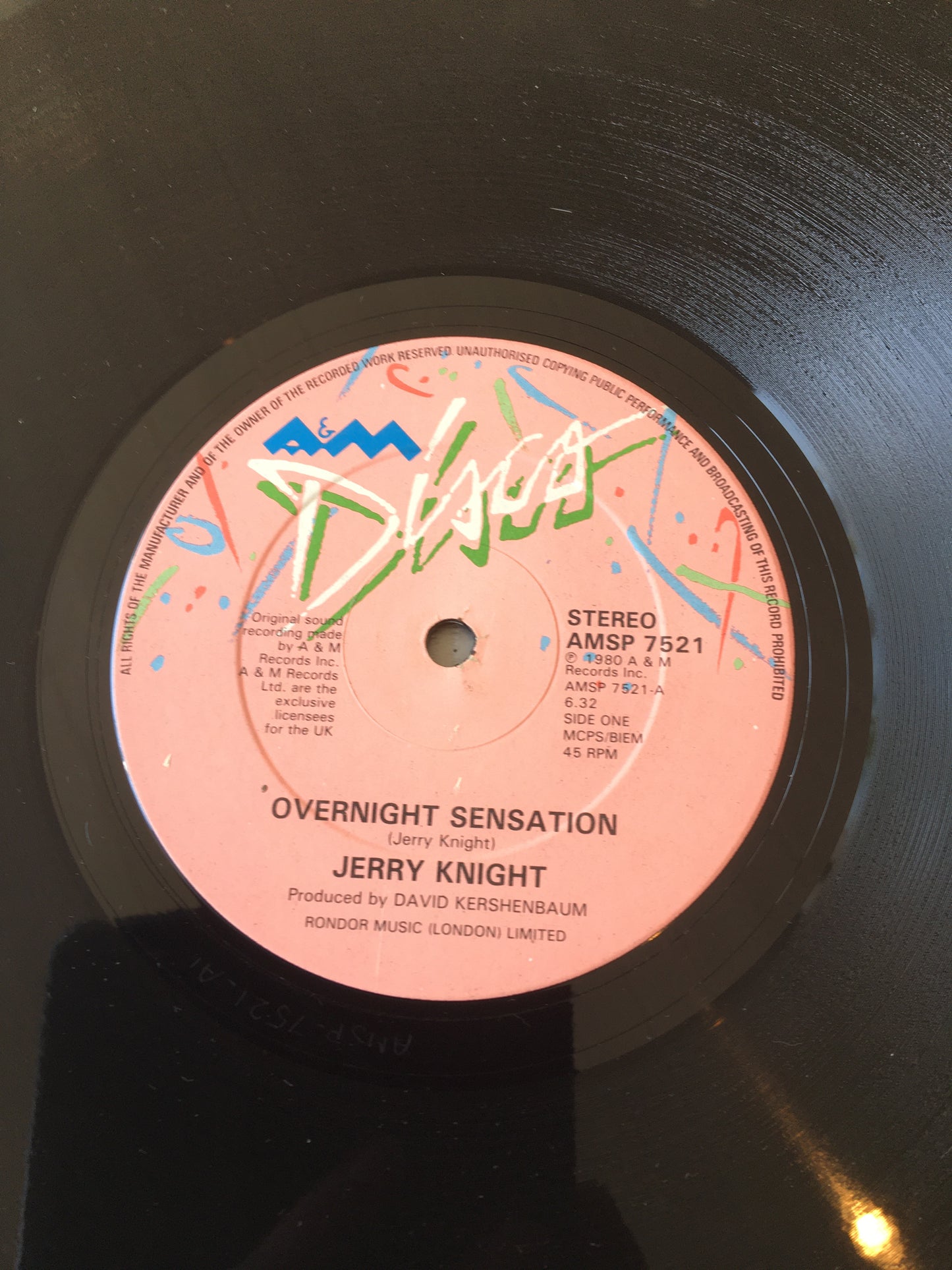 Jerry Knight 12” Overnight Sensation