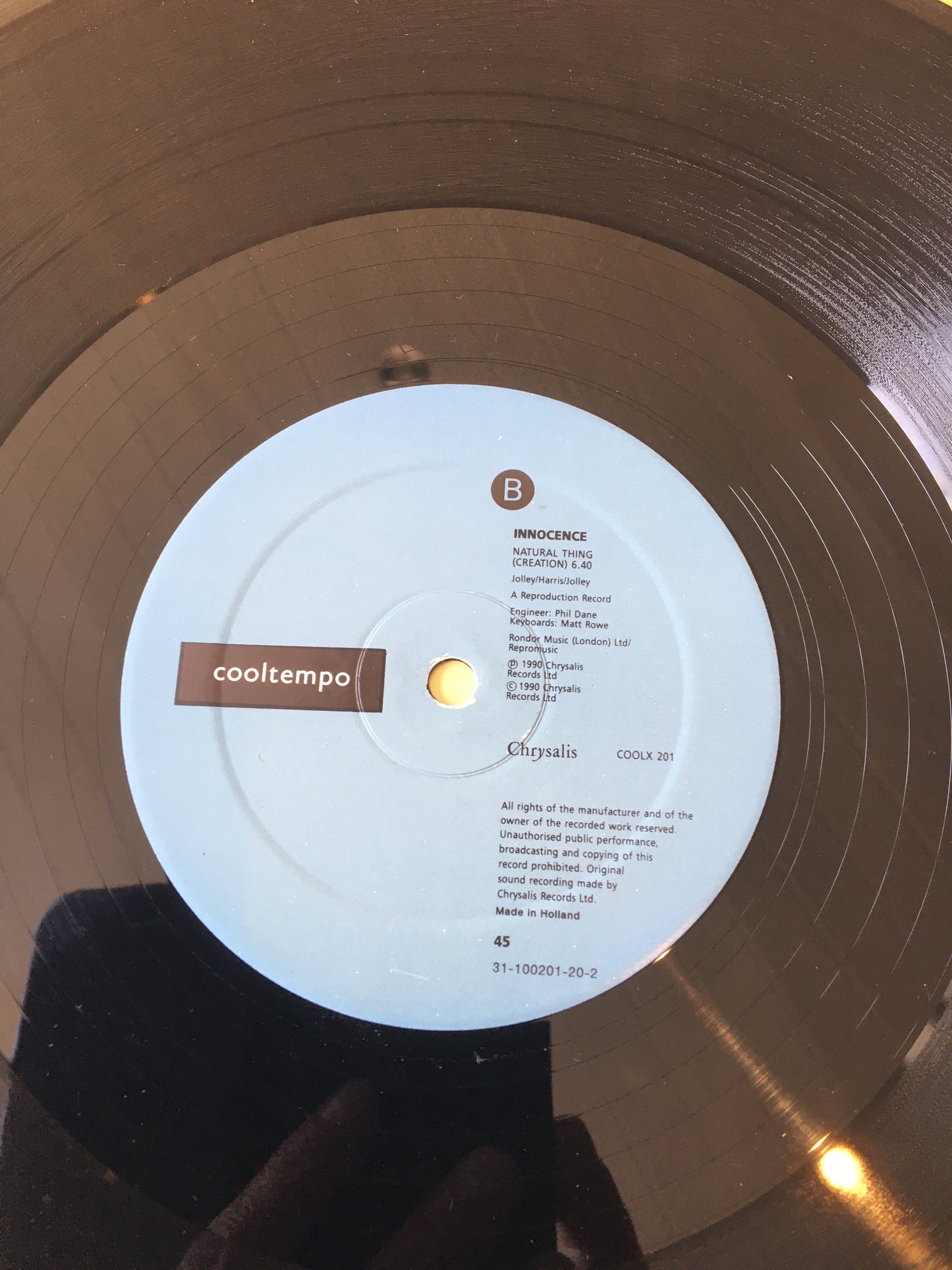 INNOCENCE 12” NATURAL THING
