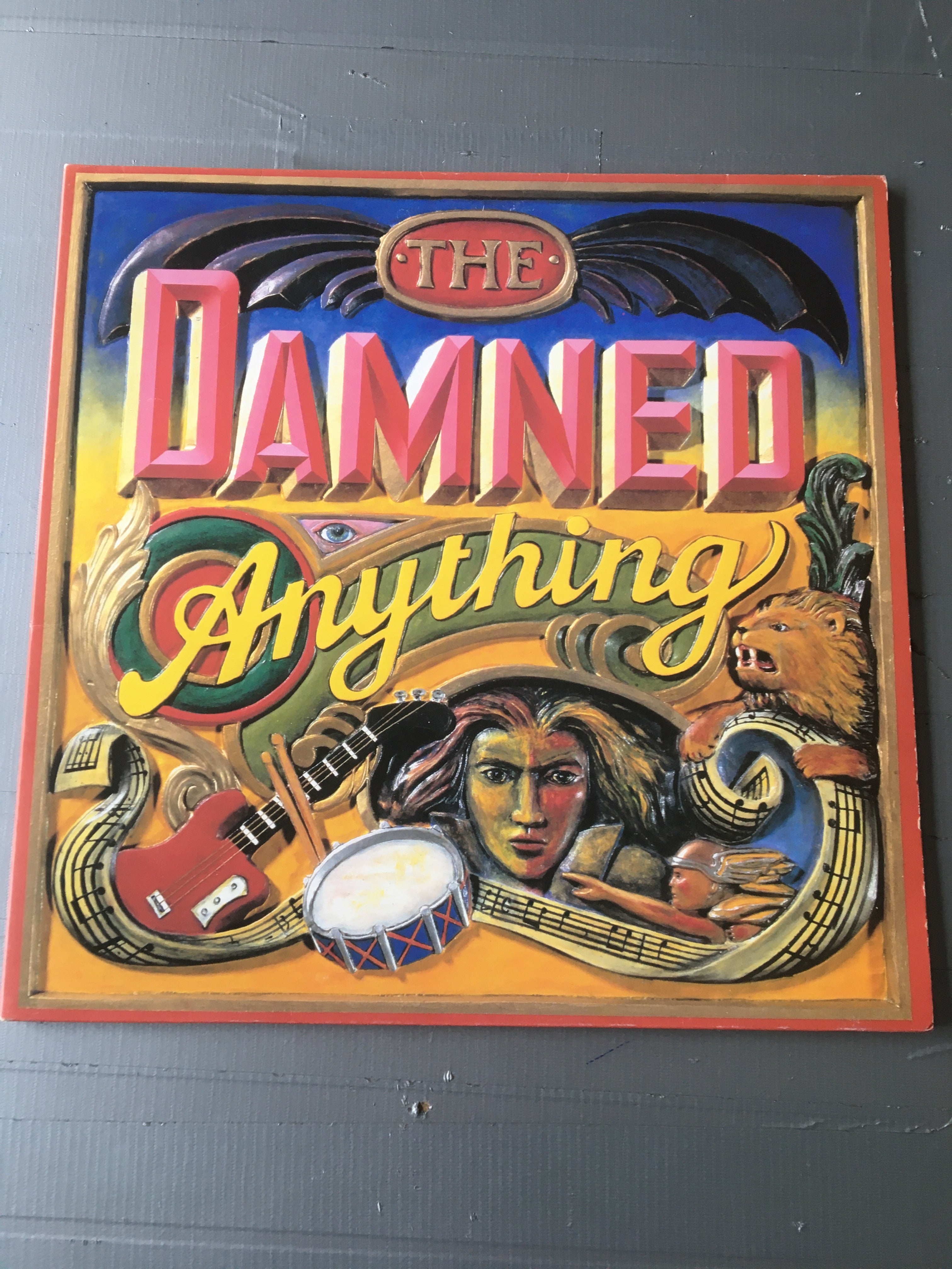 The DAMNED LP Anything Grind and Groove Records