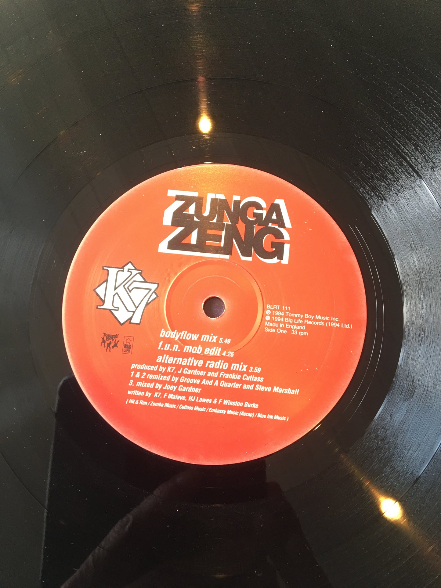 K7 12” E.P. ZUNGA ZENG