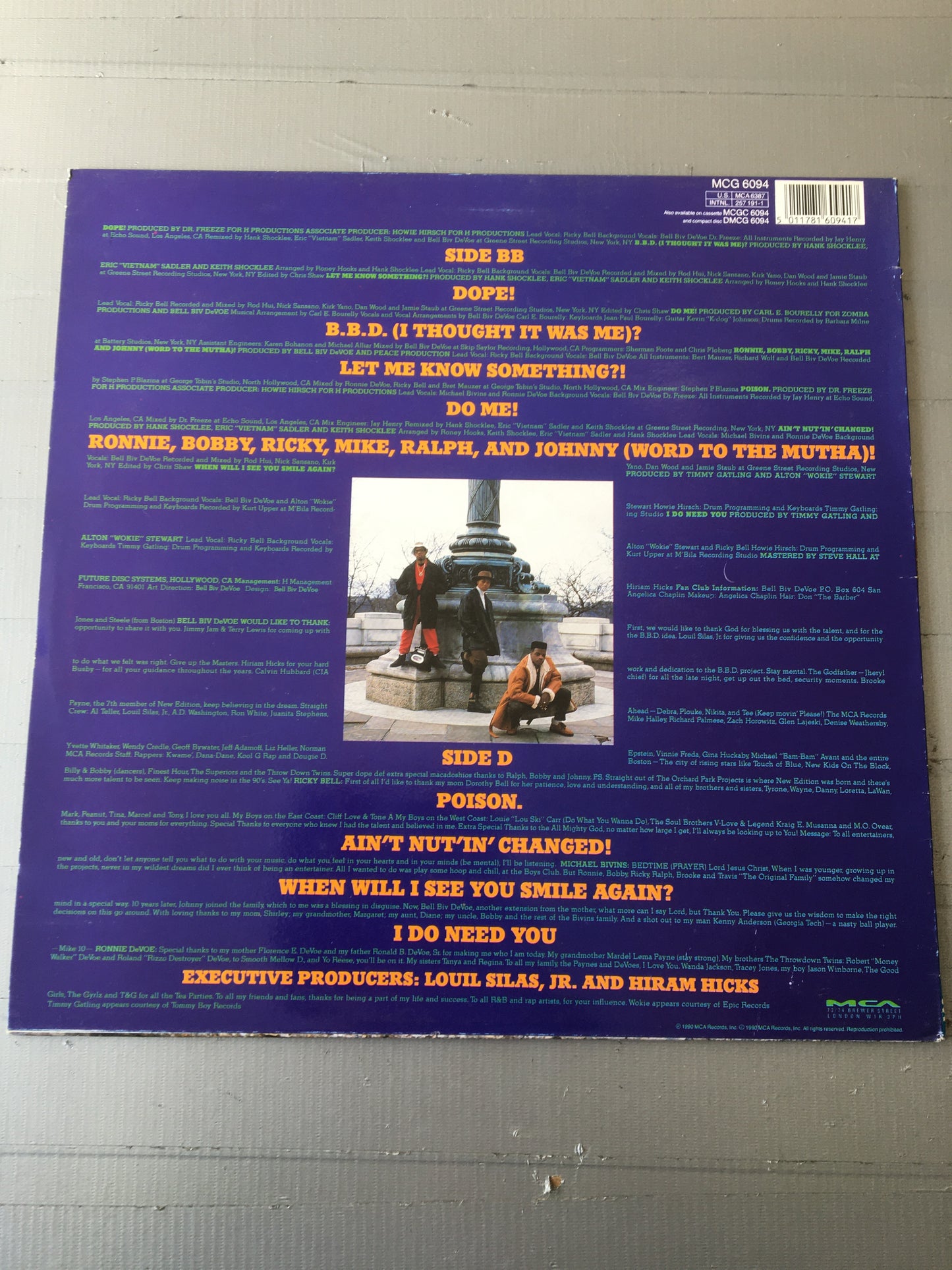 BELL BIV DEVOE LP POISON