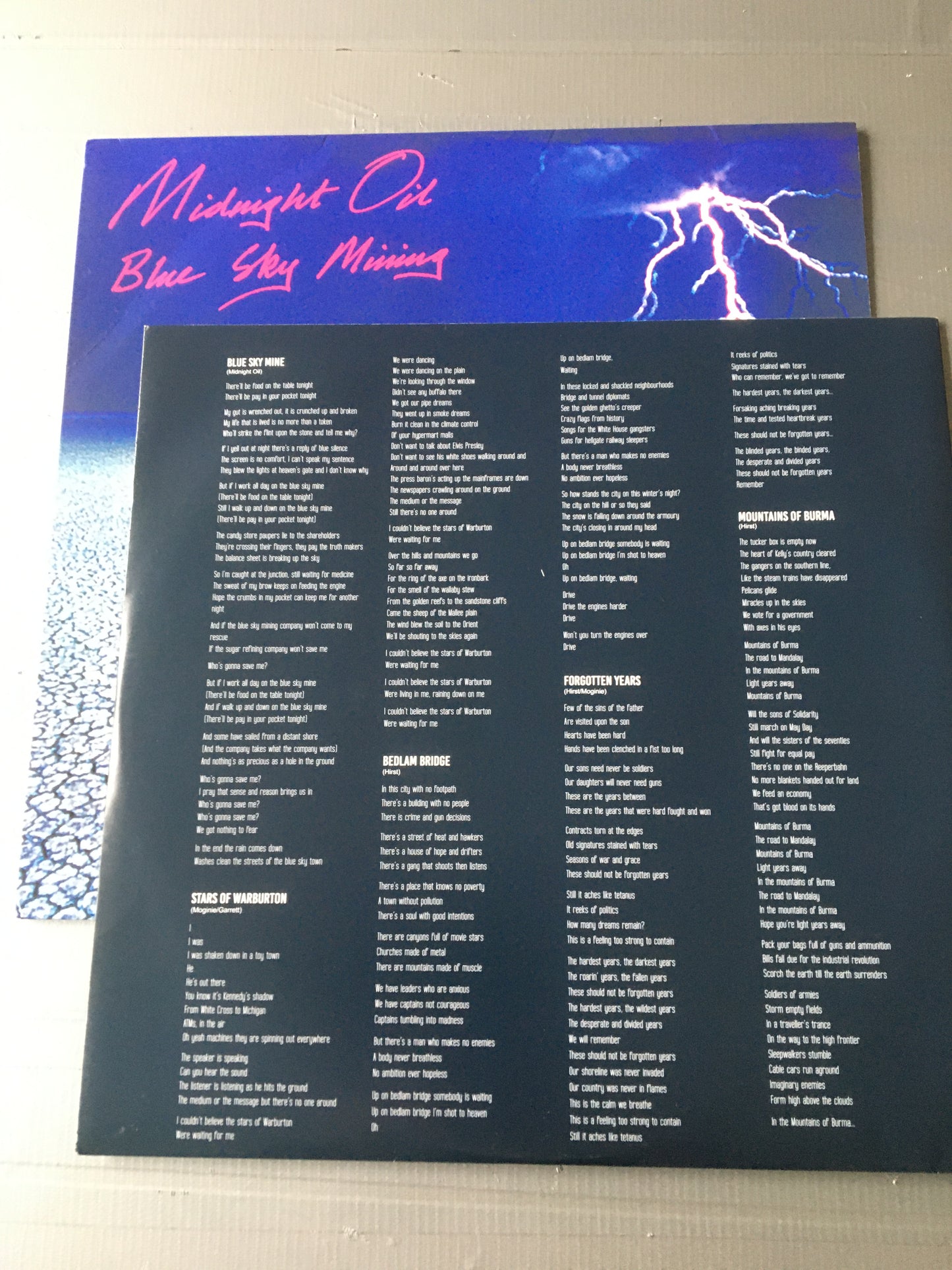 Midnight Oil LP Blue Sky Mining