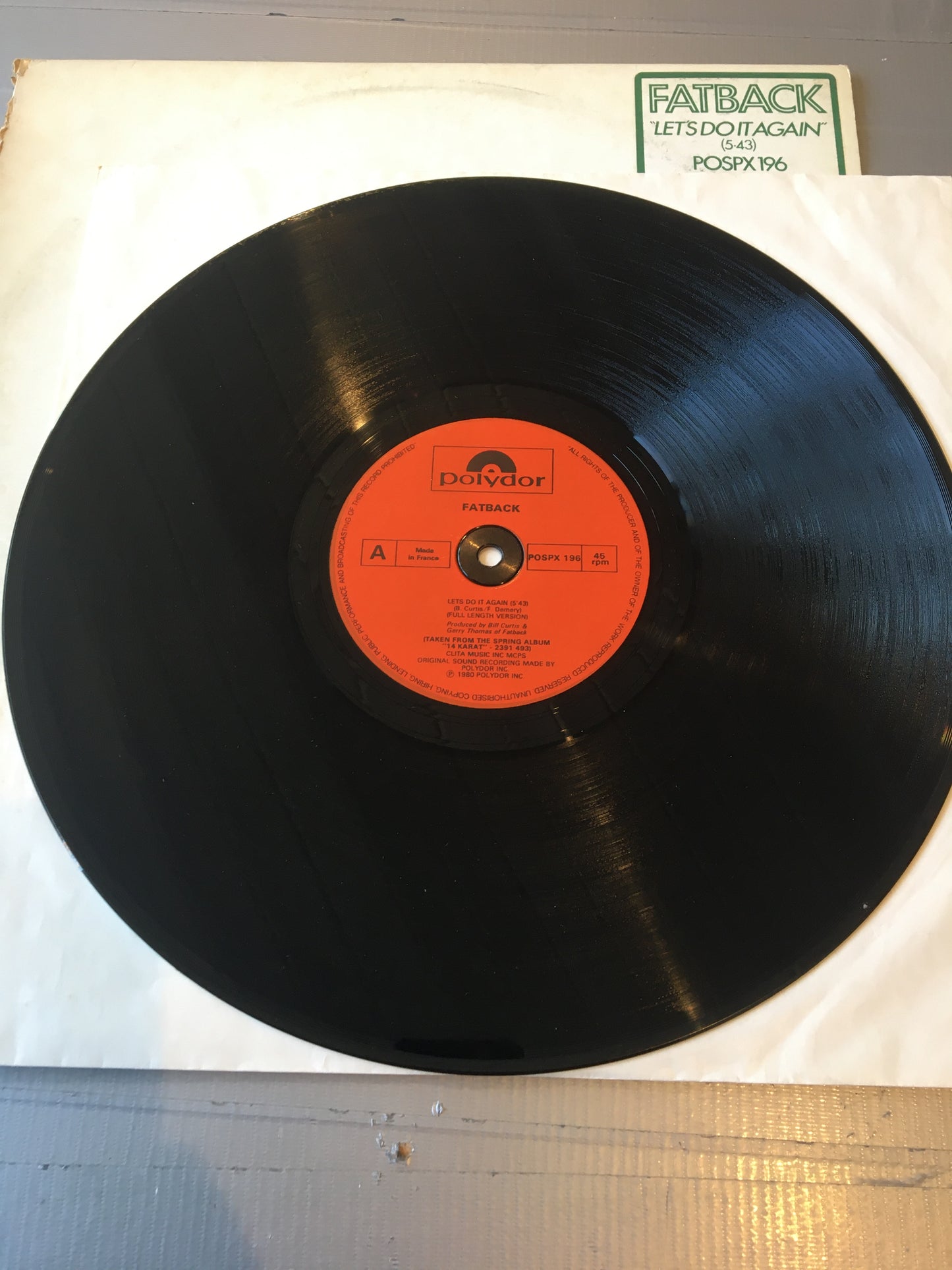 FATBACK 12” LET’S DO IT AGAIN