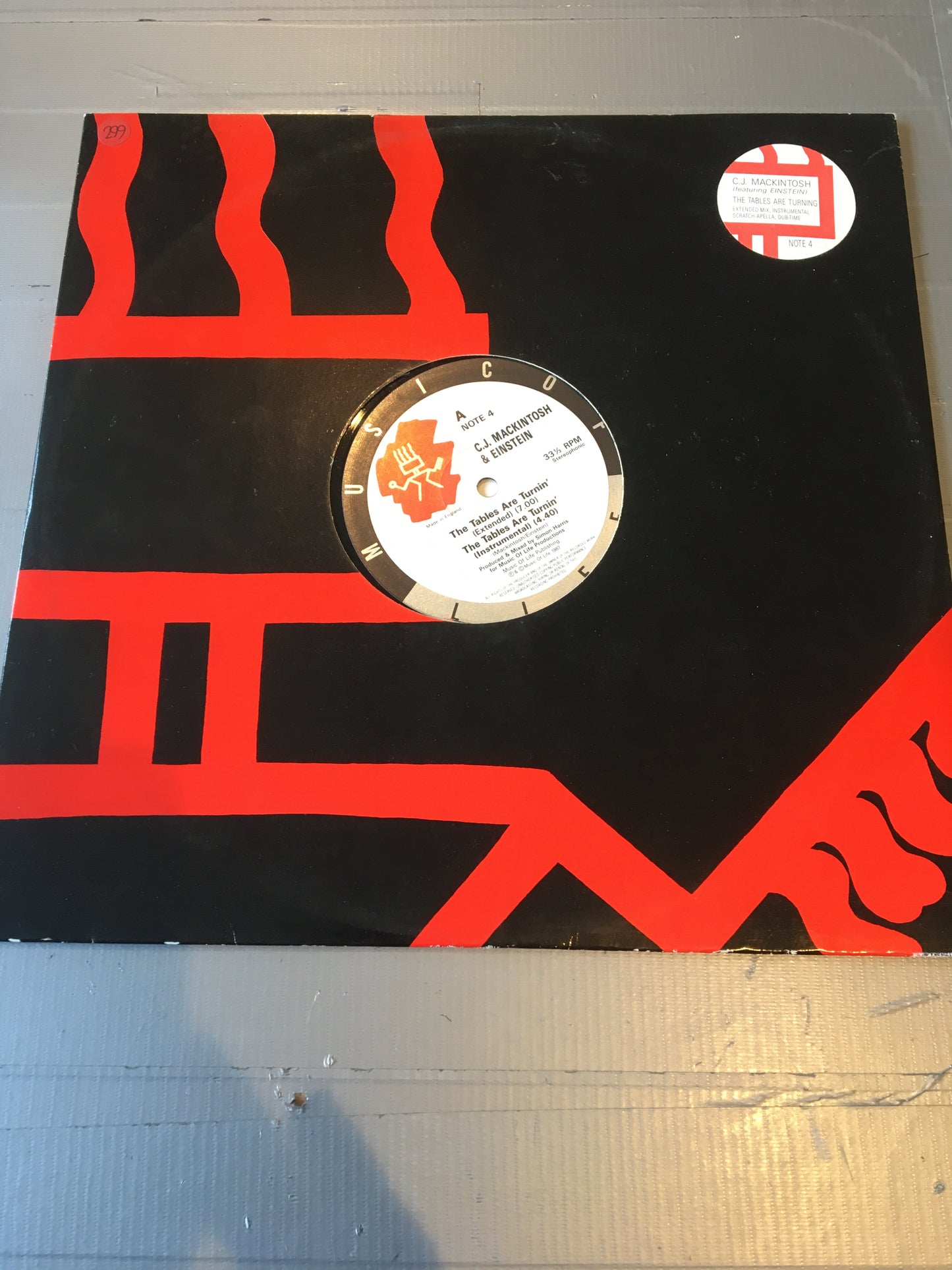 C.J Mackintosh & Einstein 12” Tables Are Turnin
