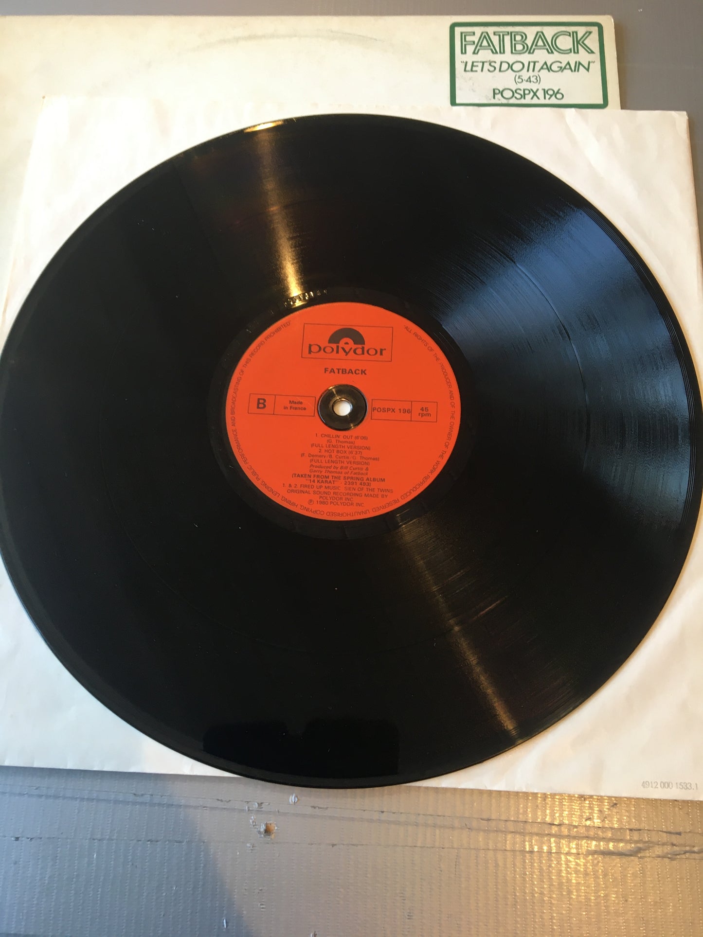 FATBACK 12” LET’S DO IT AGAIN