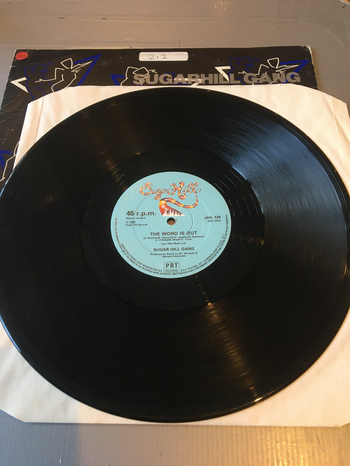 SUGARHILL GANG 12”’BE A WINNER