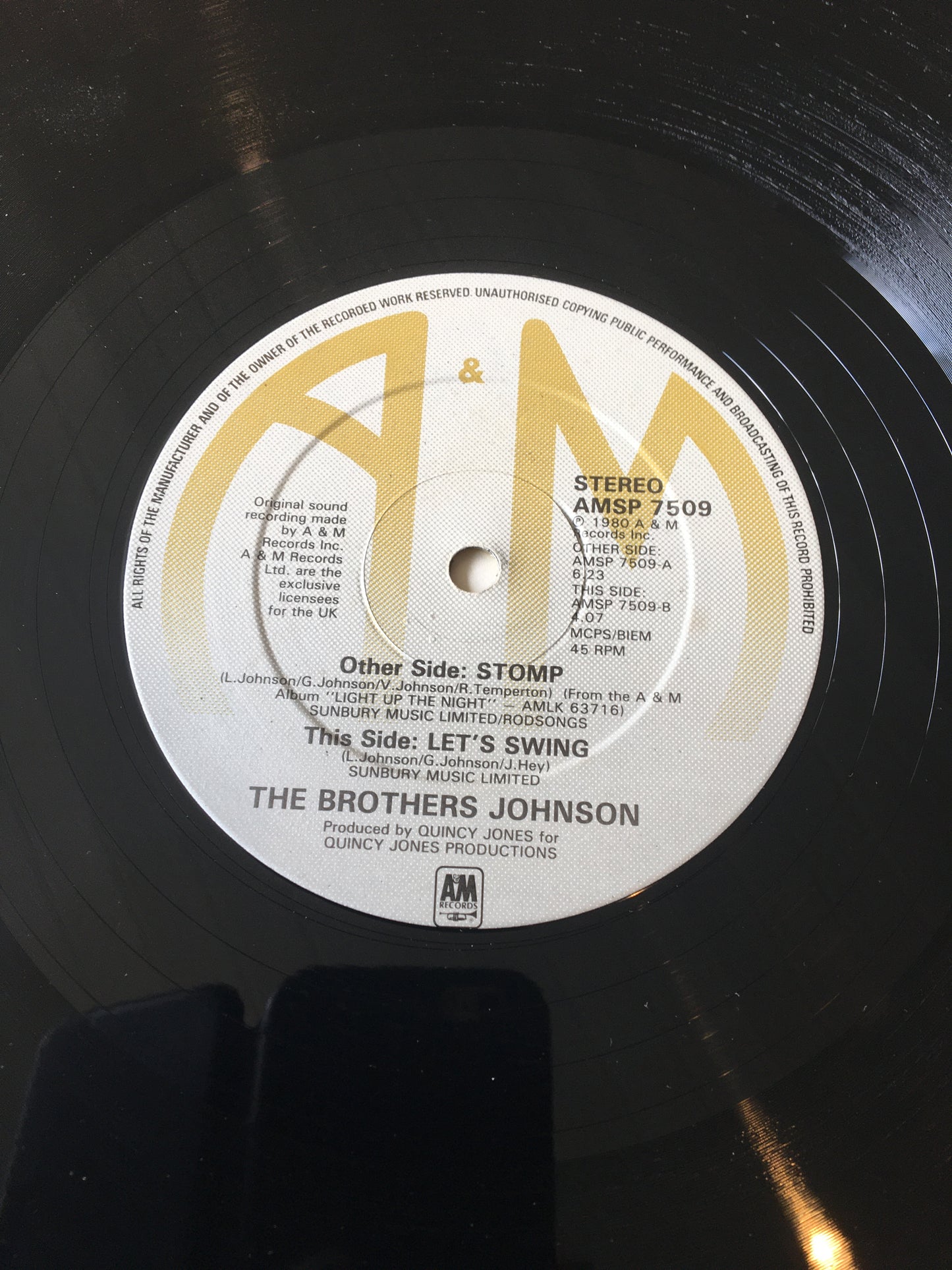 The Brothers Johnson 12” STOMP