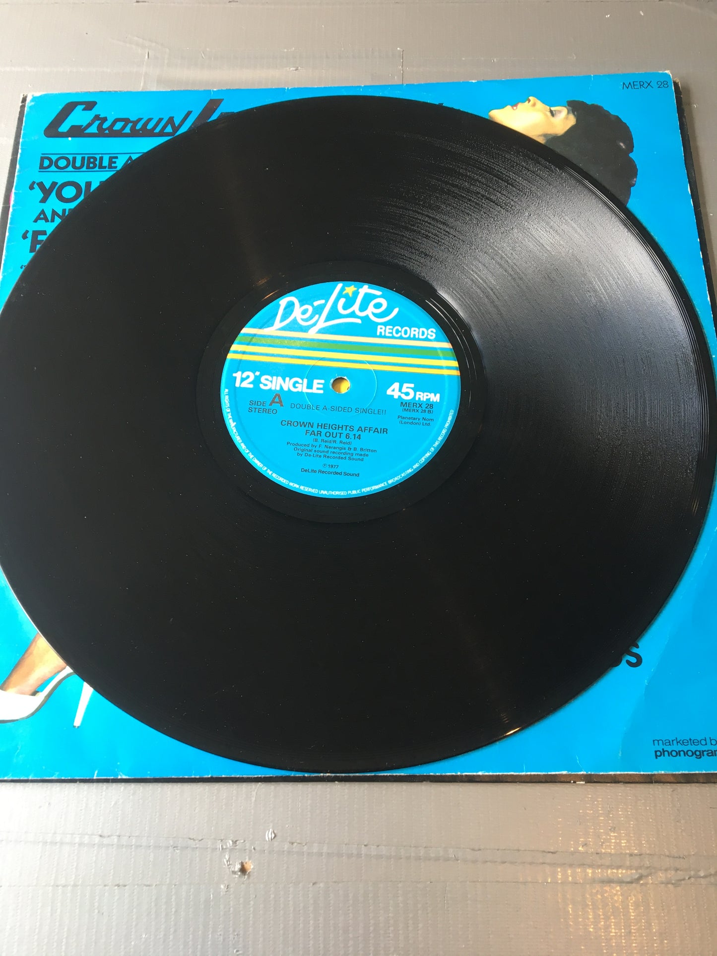 Crown Heights Affair 12” DOUBLE A SIDE SINGLE