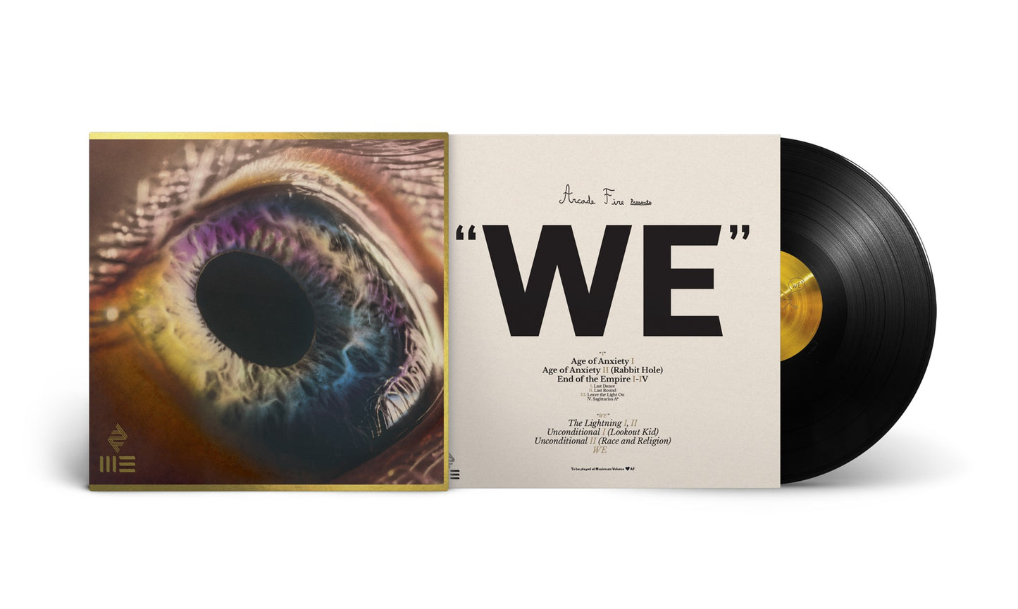 ARCADE FIRE: WE 1LP WHITE VINYL RECORD * NEW MUSIC *(06.05.22)