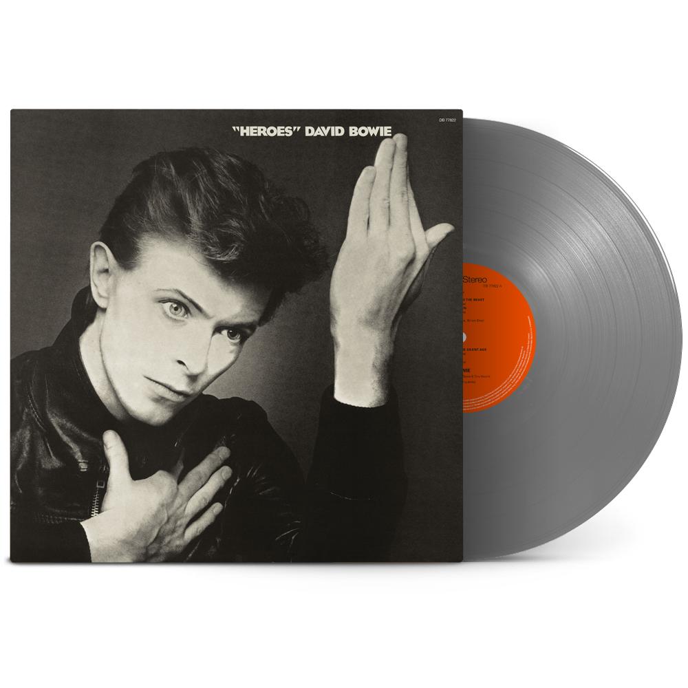 David Bowie. Heroes. 45th Anniversary Grey Vinyl Record