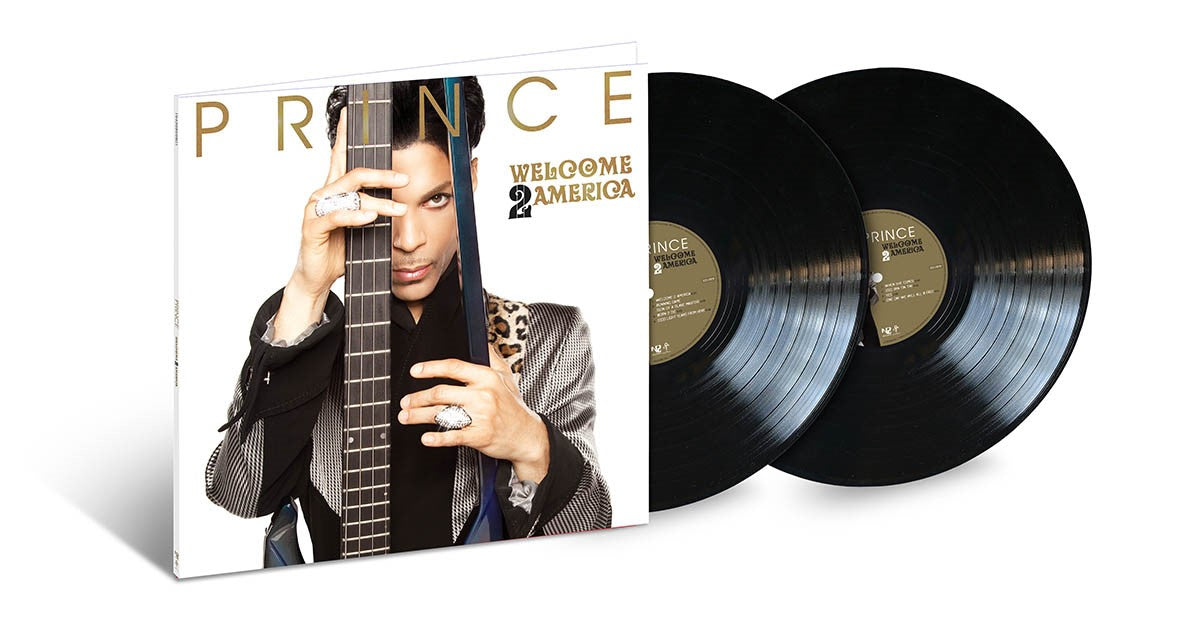 PRINCE: WELCOME 2 AMERICA 2LP BLACK VINYL RECORD (30.07.21)