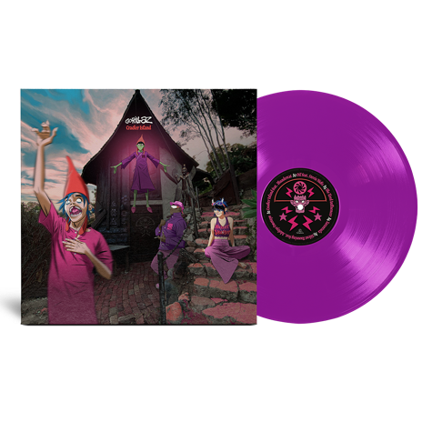 GORILLAZ: CRACKER ISLAND 1LP PURPLE VINYL RECORD (24.02.23)