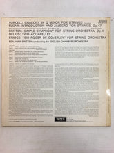 Load image into Gallery viewer, BENJAMIN BRITTEN LP ; CONDUCTS ENGLISH MUSIC