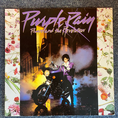 PRINCE AND THE REVOLUTION: PURPLE RAIN 1LP VINYL RECORD (1984) ORIGINAL