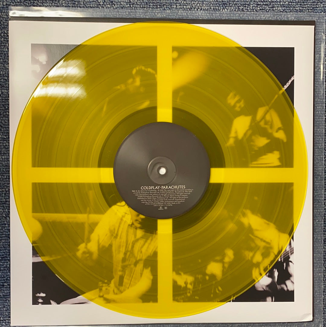 COLDPLAY: PARACHUTES 1LP YELLOW VINYL 20TH ANNIVERSARY (20.11.20)