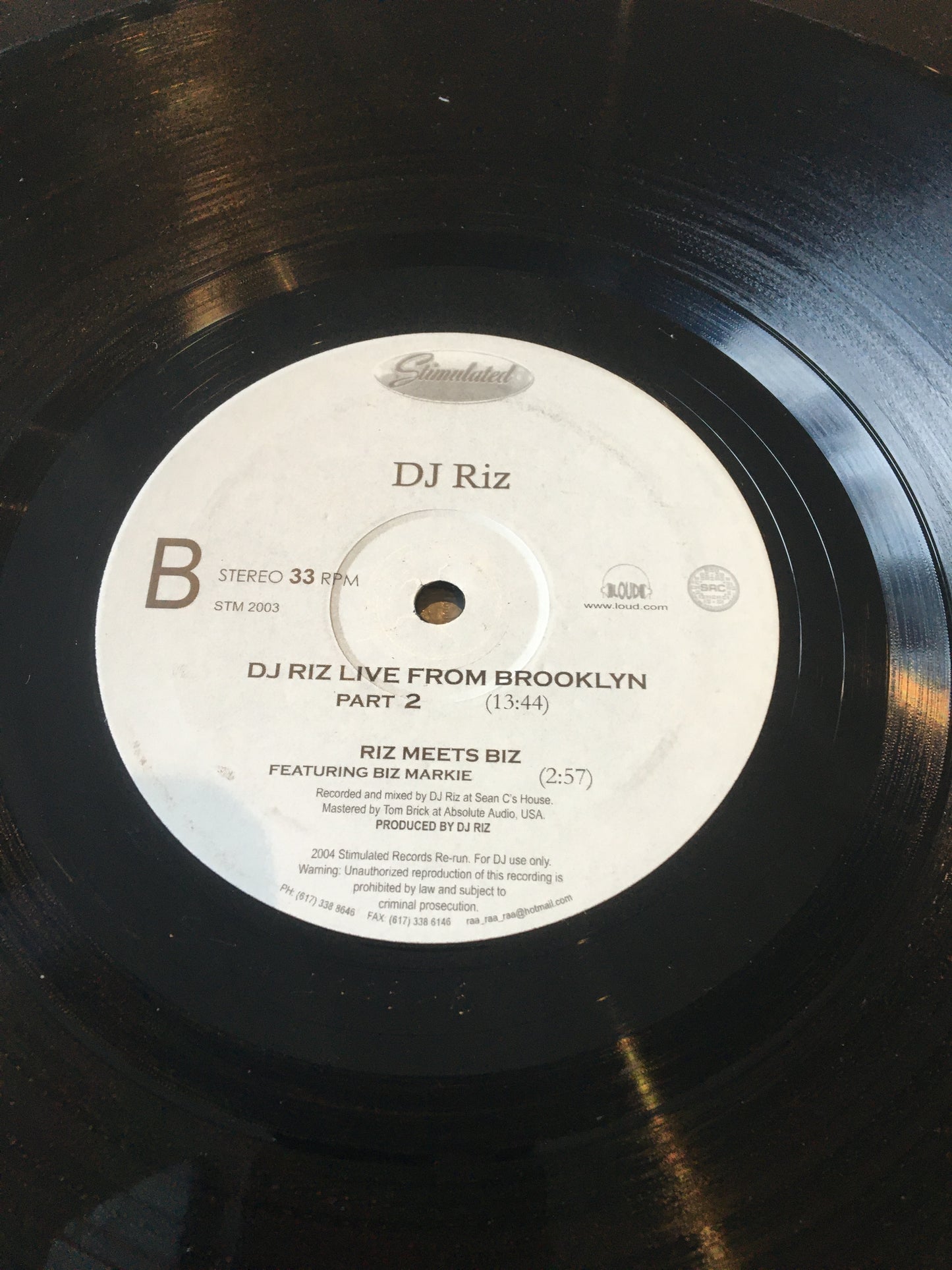 DJ RIZ LIVE FROM BROOKLYN PART’S 1&2