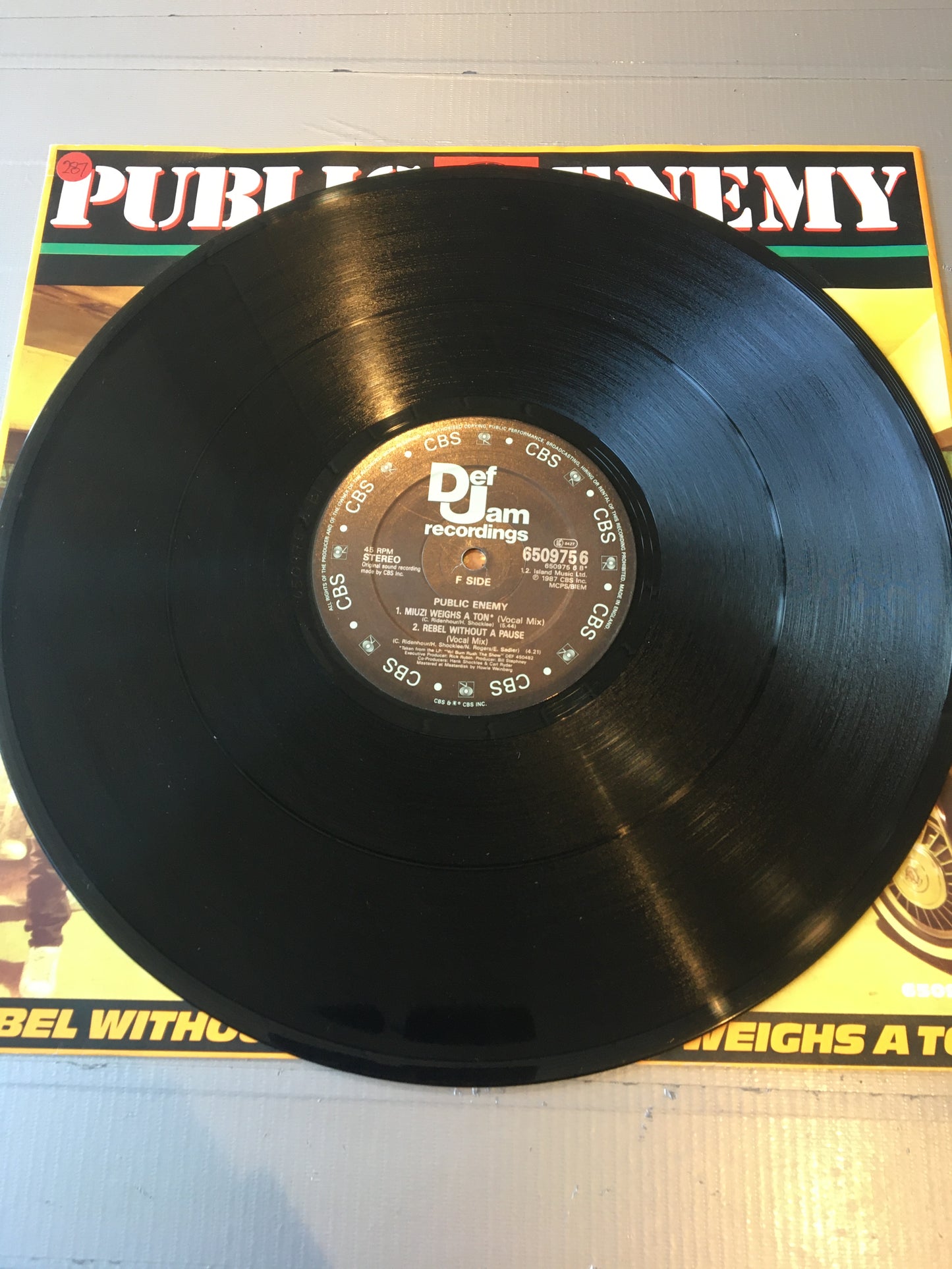 PUBLIC ENEMY 12” YOU’RE GONNA GET YOURS