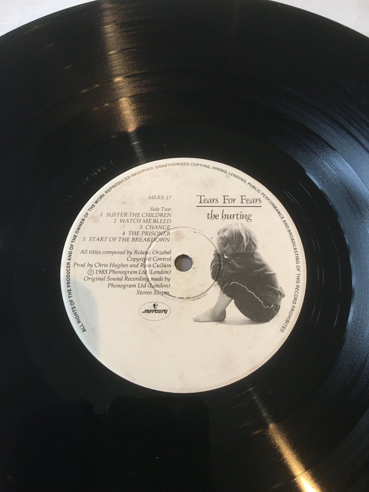 TEARS FOR FEARS LP THE HURTING