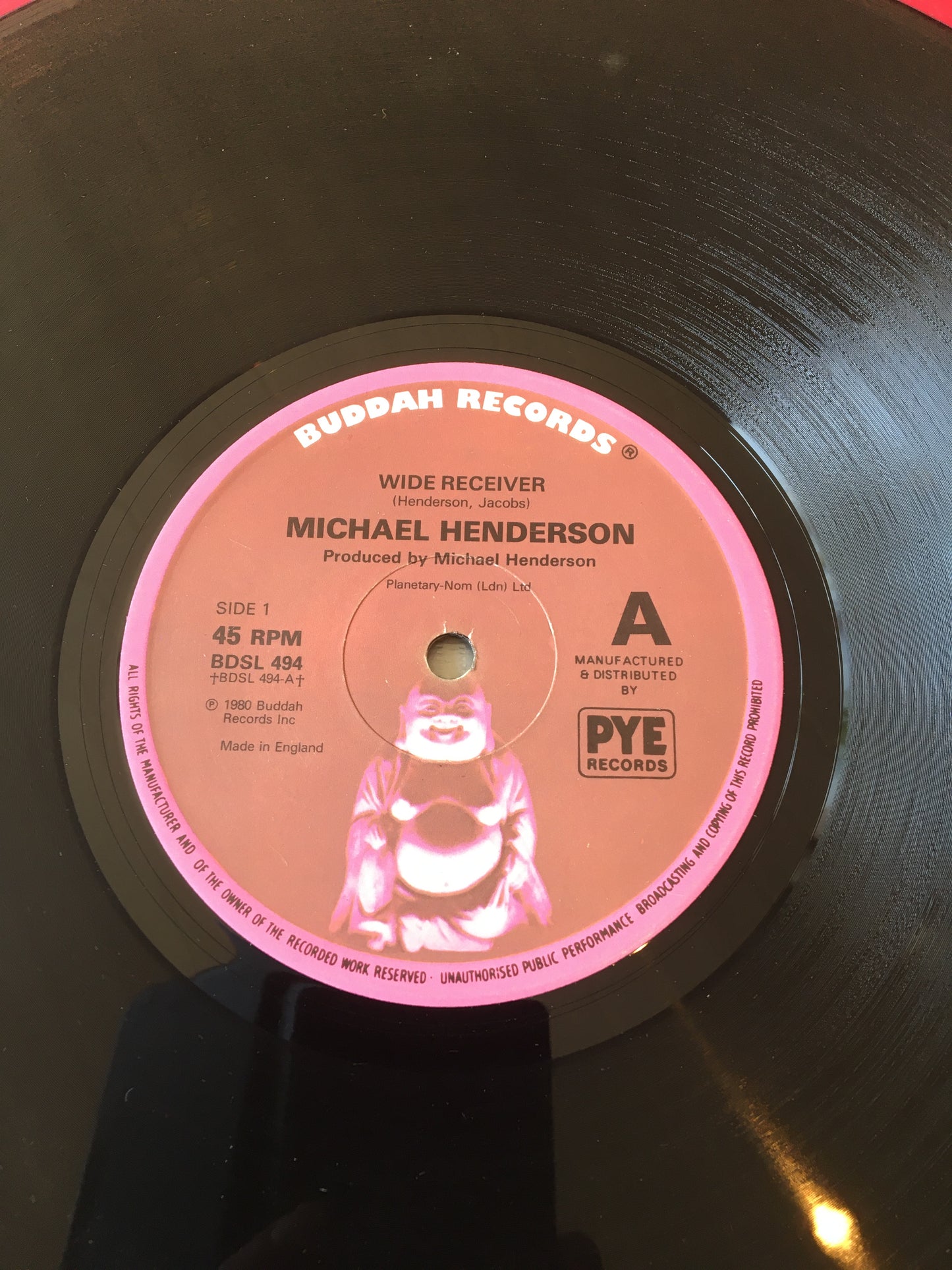 Michael Henderson 12” Wide Receiver
