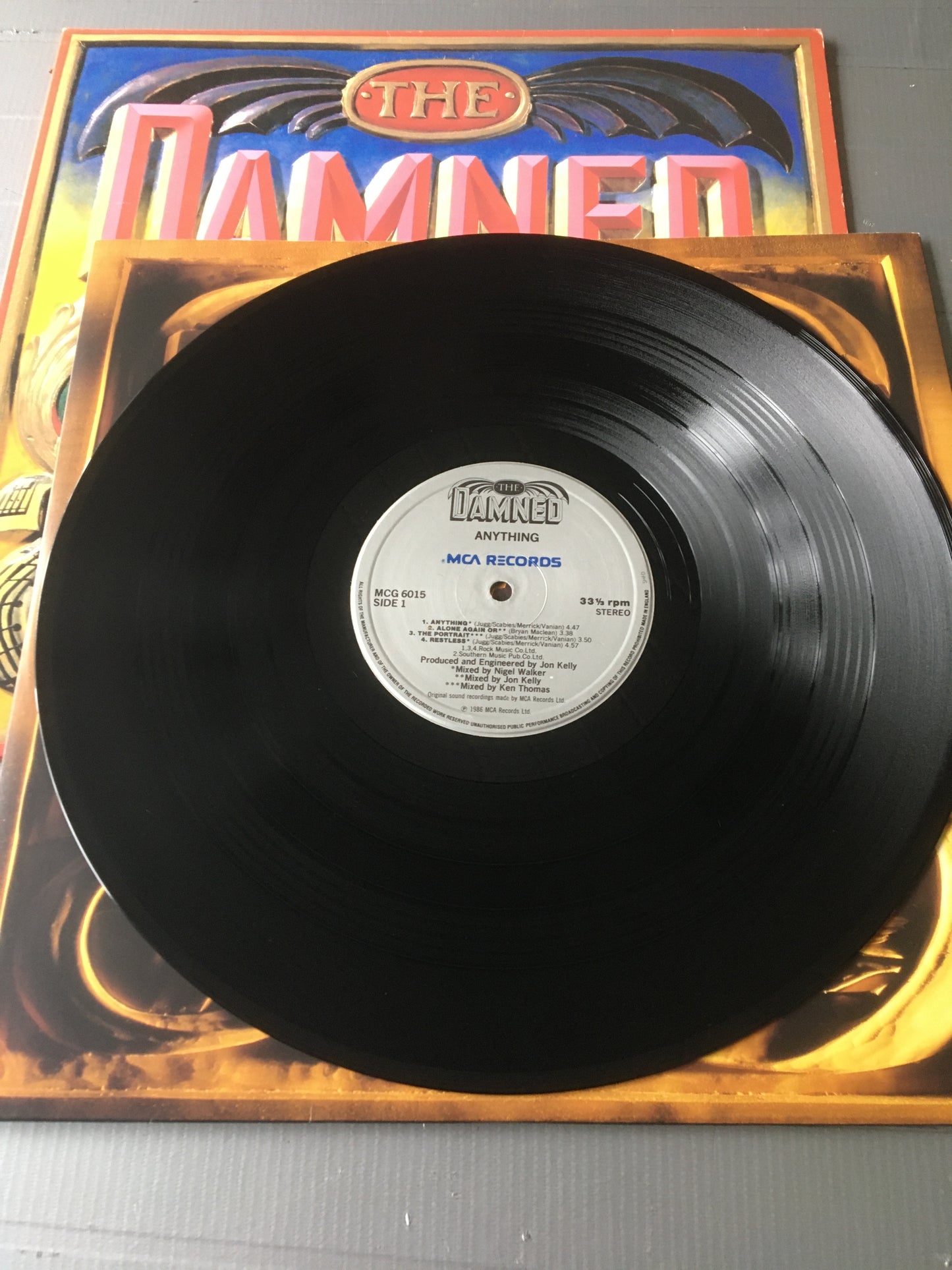 The DAMNED LP Anything