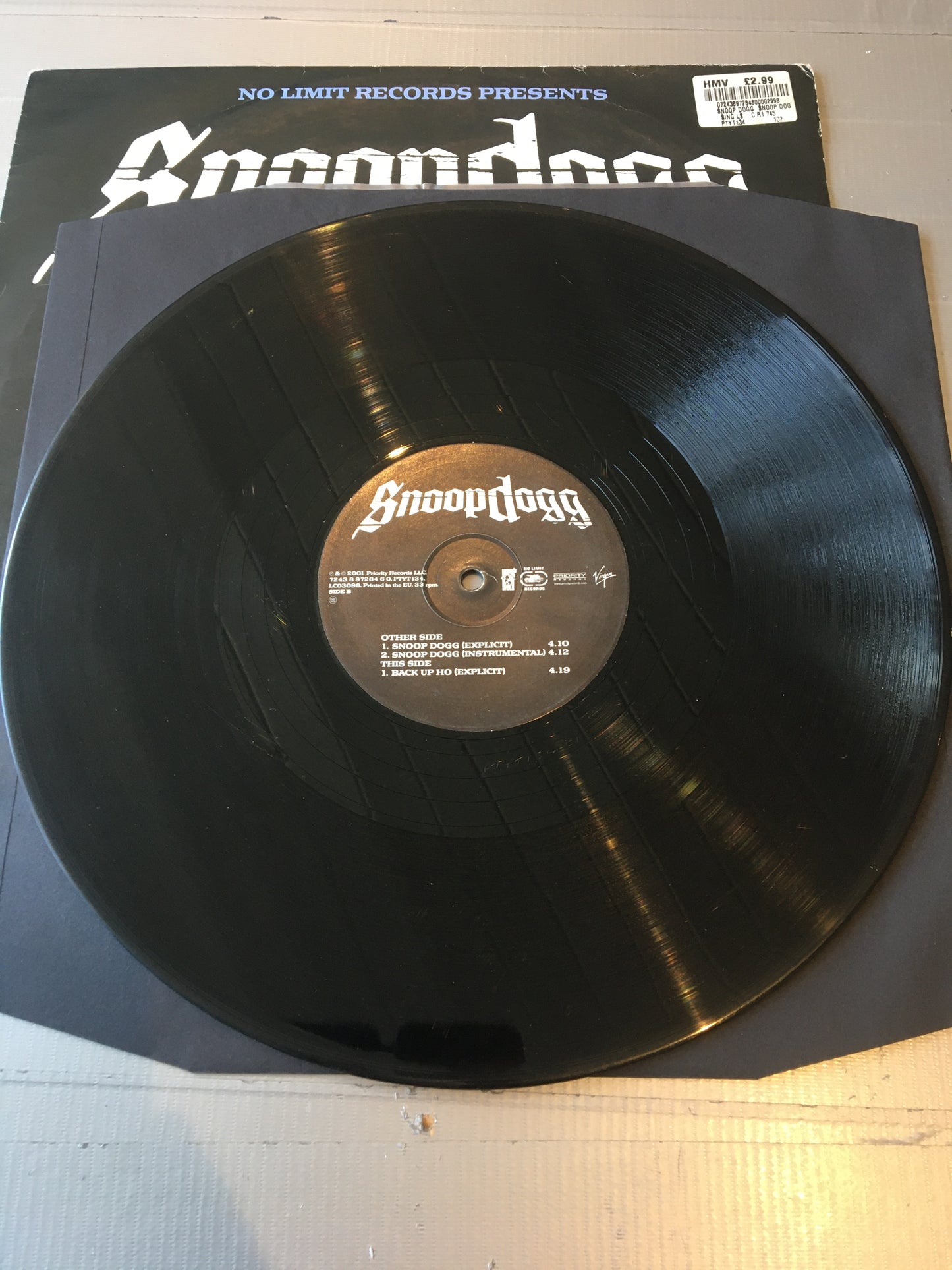 SNOOP DOGG 12” S-Titled