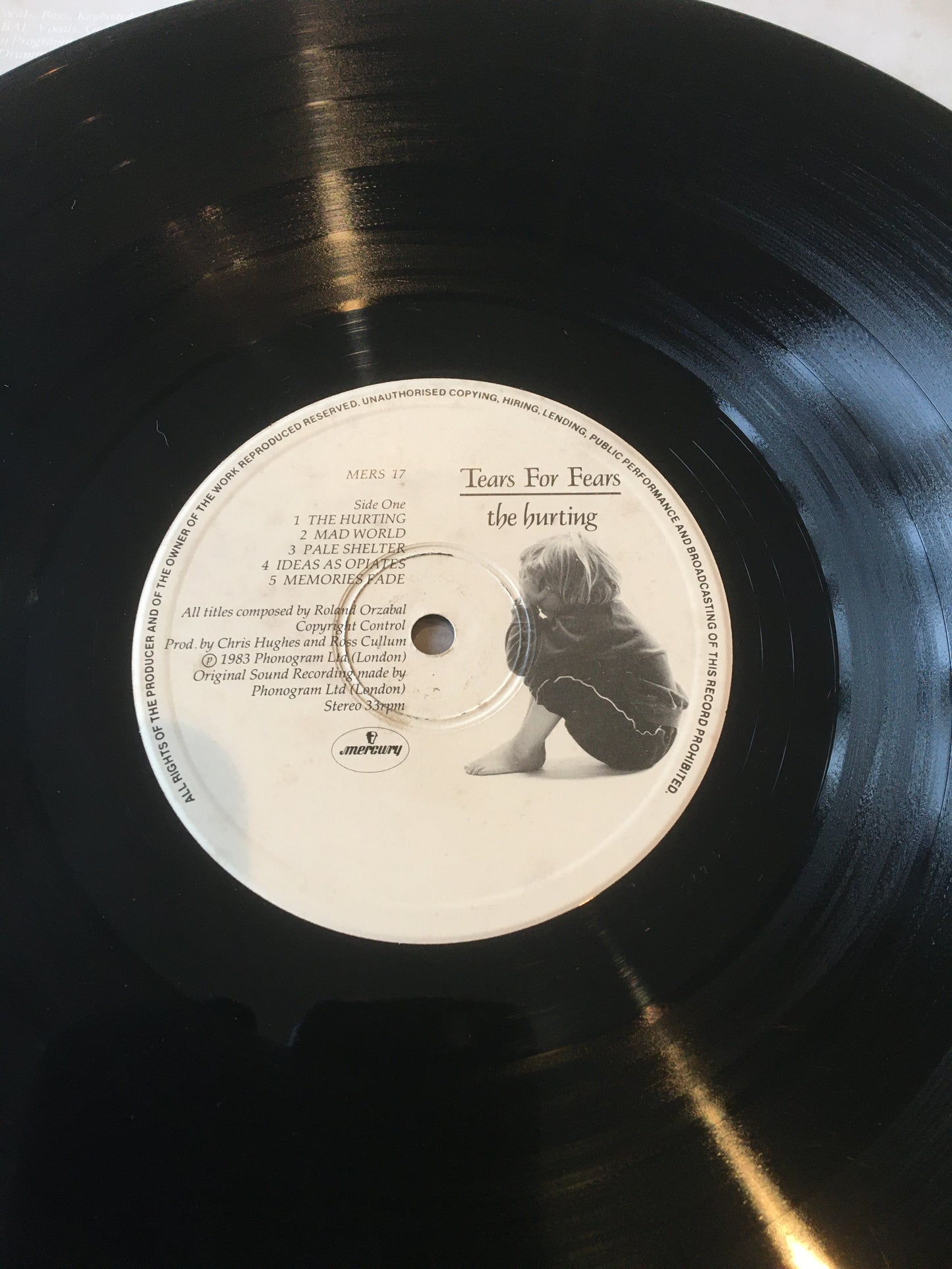 TEARS FOR FEARS LP THE HURTING