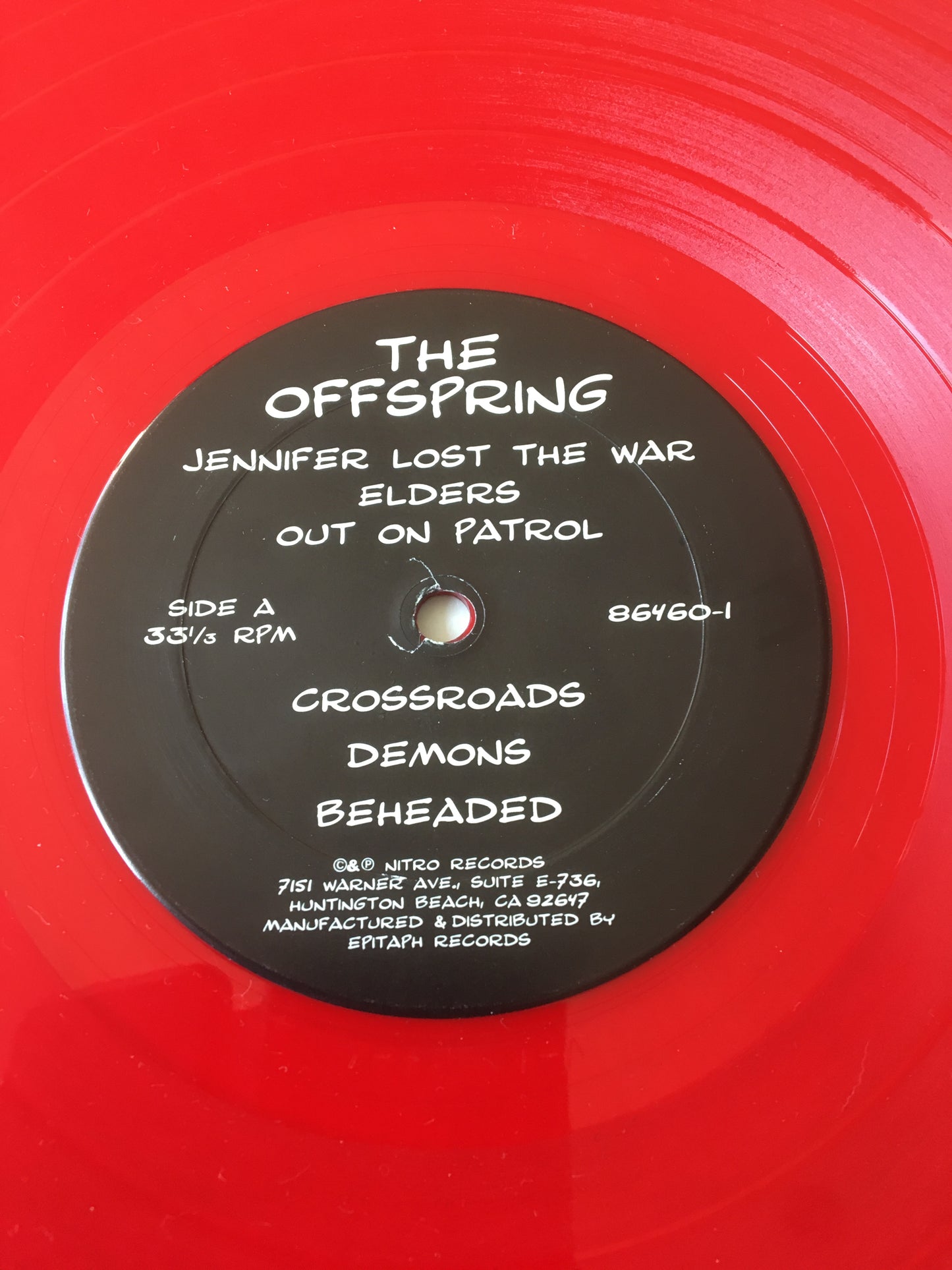 The OFFSPRING self titled Debut