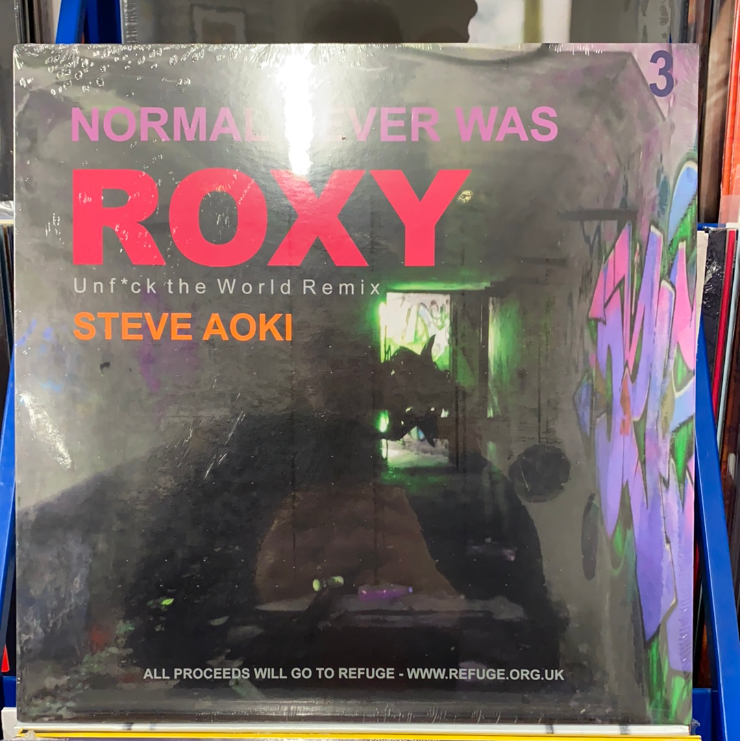 CRASS RECORDS: NORMAL NEVER WAS 3 ROXY / ASYLUM VINYL RECORD