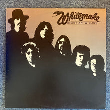 Load image into Gallery viewer, WHITESNAKE: READY AN&#39; WILLING 1LP VINYL RECORD (1980)