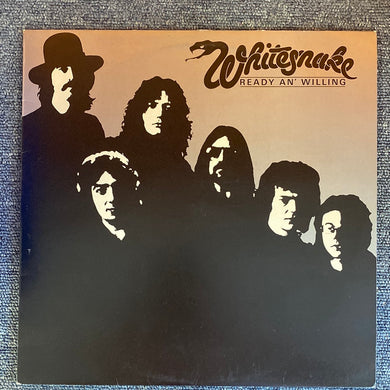 WHITESNAKE: READY AN' WILLING 1LP VINYL RECORD (1980)