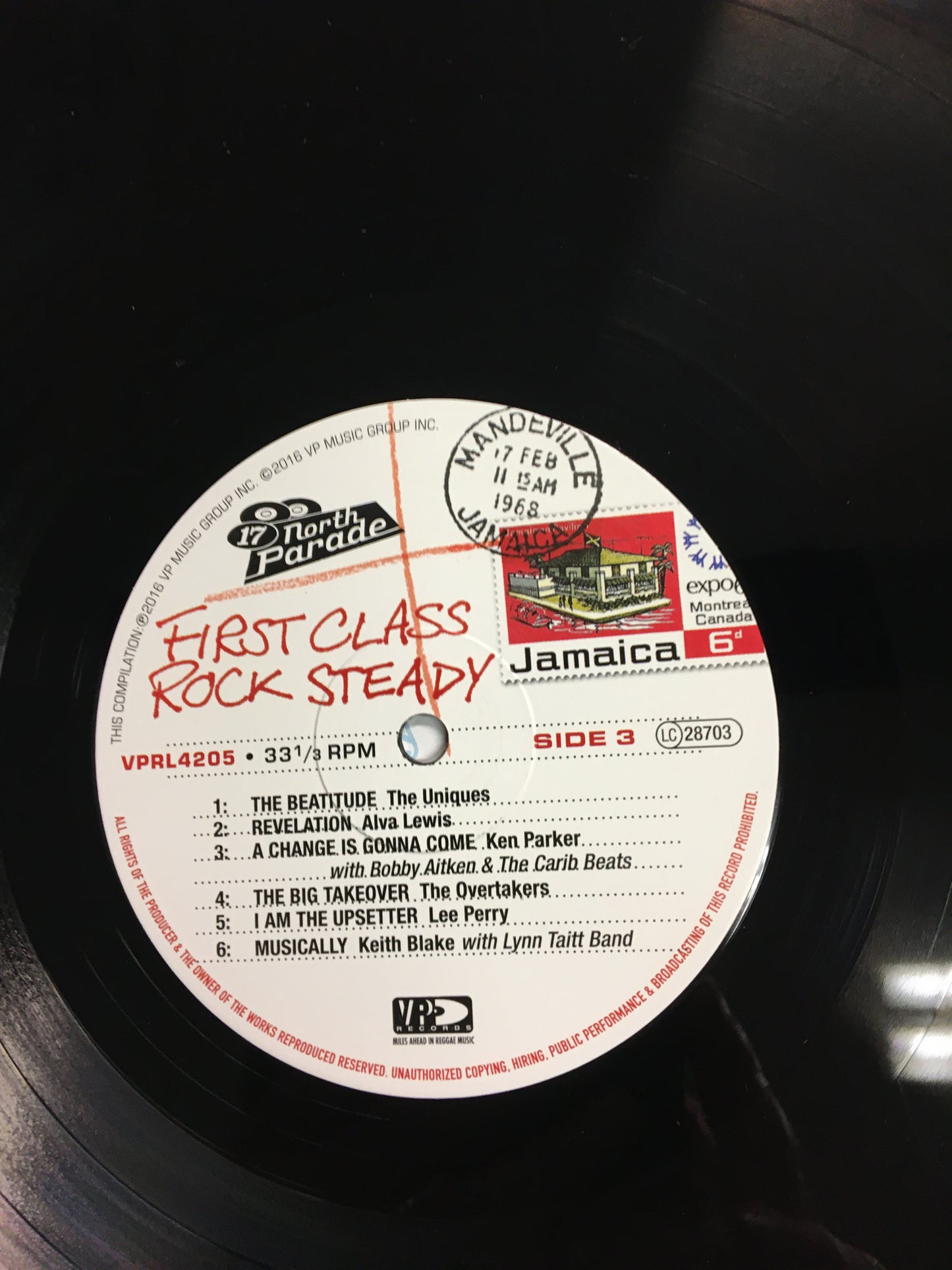 FIRST CLASS ROCK STEADY 2 LP