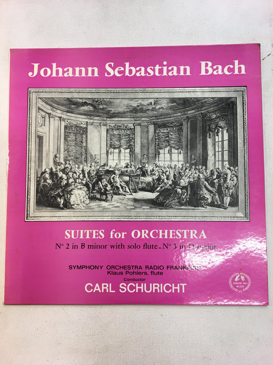 Johan Sebastian Bach : lp Suites For Orchestra