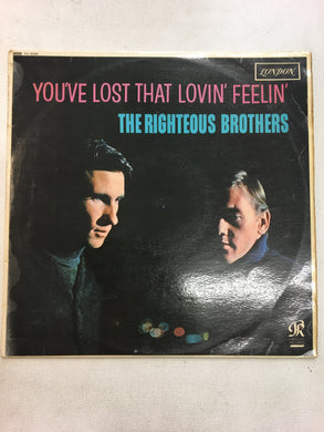 The RIGHTEOUS BROTHERS LP ; YOU’VE LOST THAT LOVIN ‘ FEELIN’