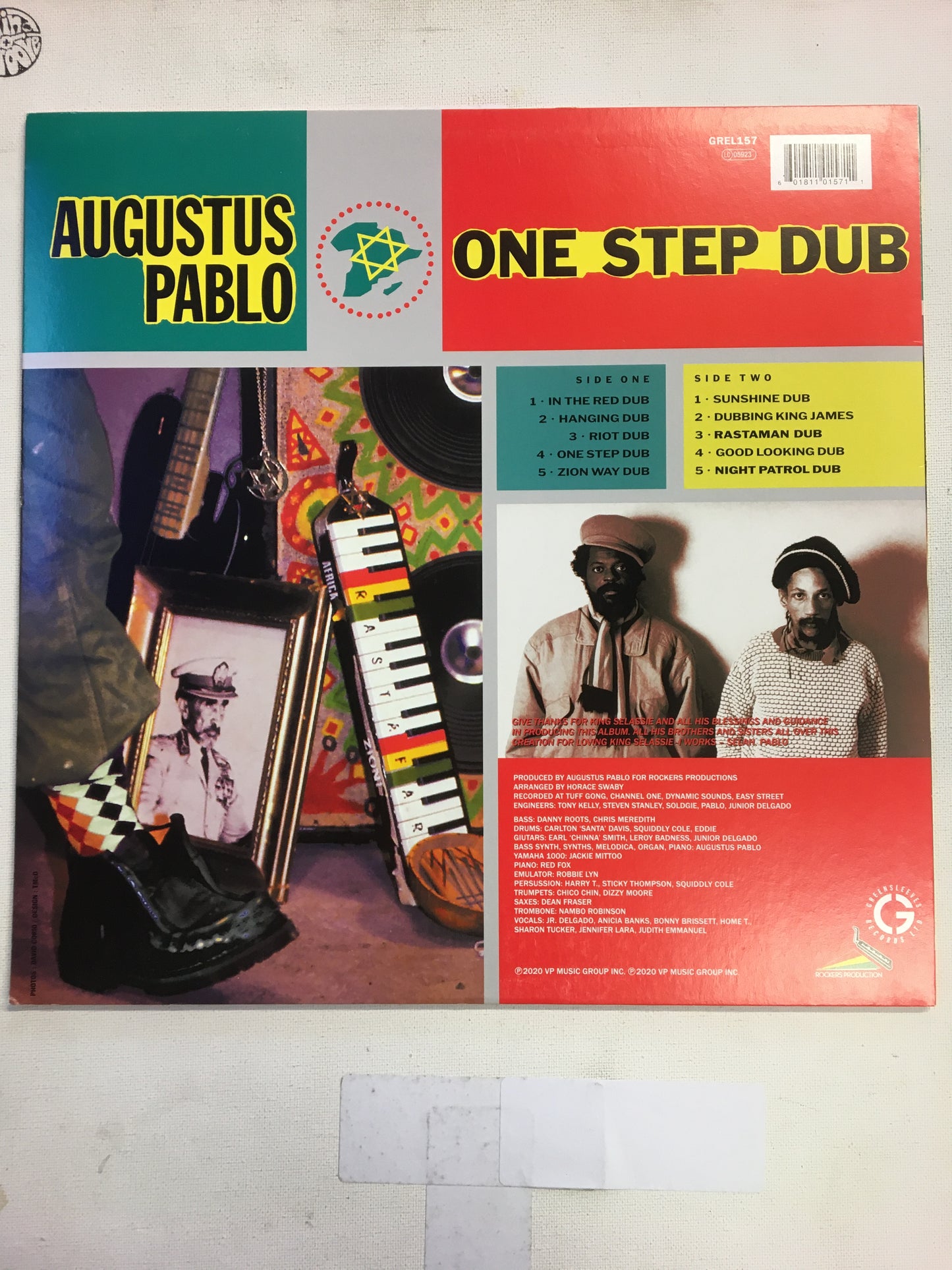 AUGUSTUS PABLO LP ONE STEP DUB